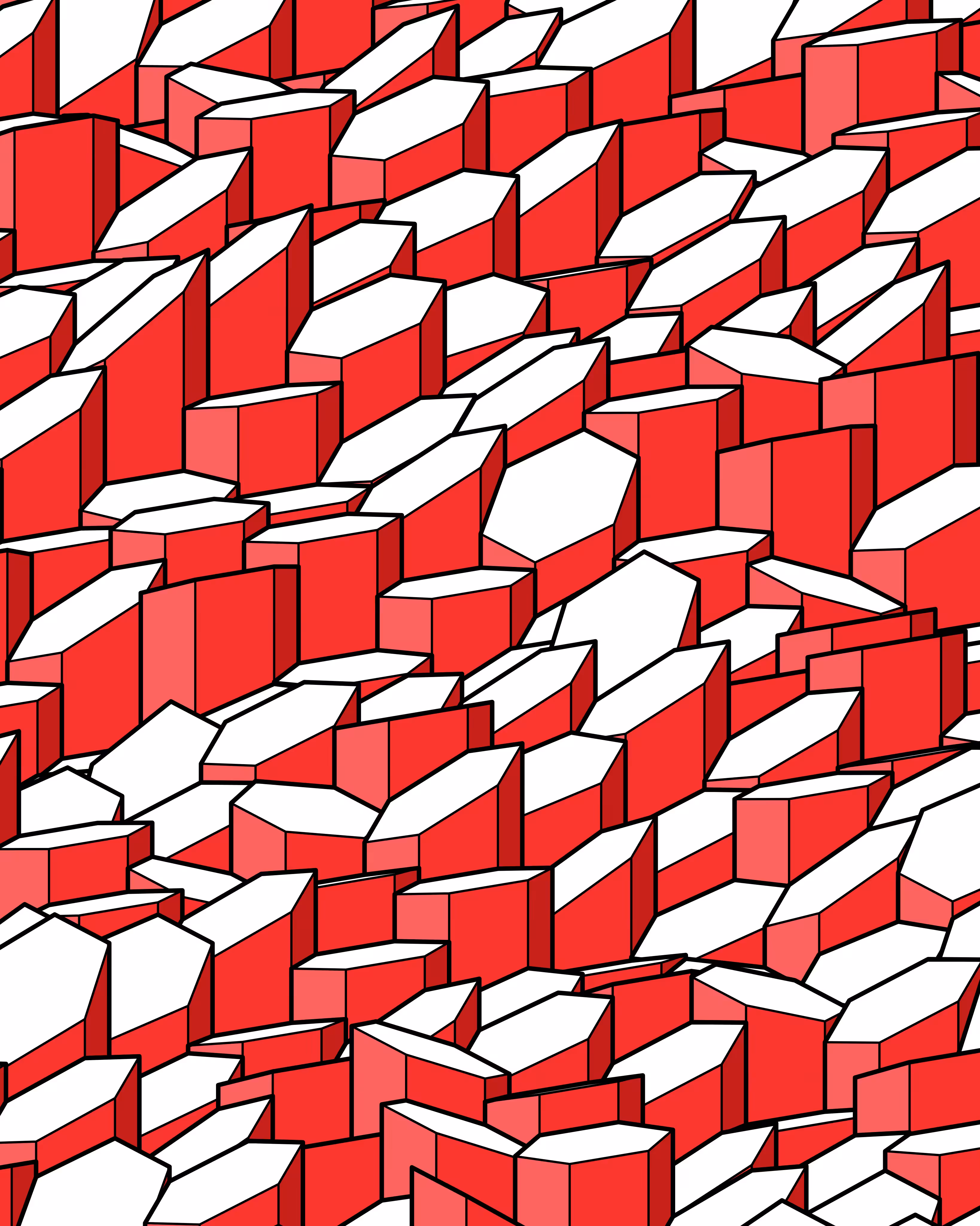 Hexagones Landscape #175