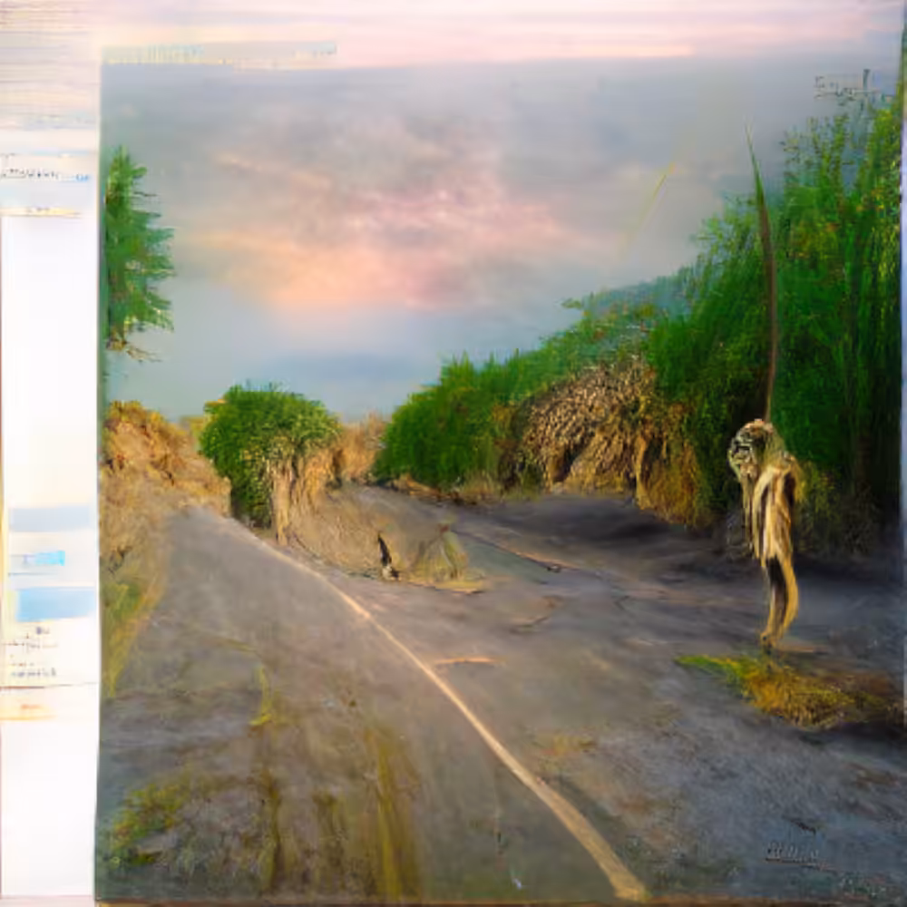 Lonely Ghost on a Lonely Road