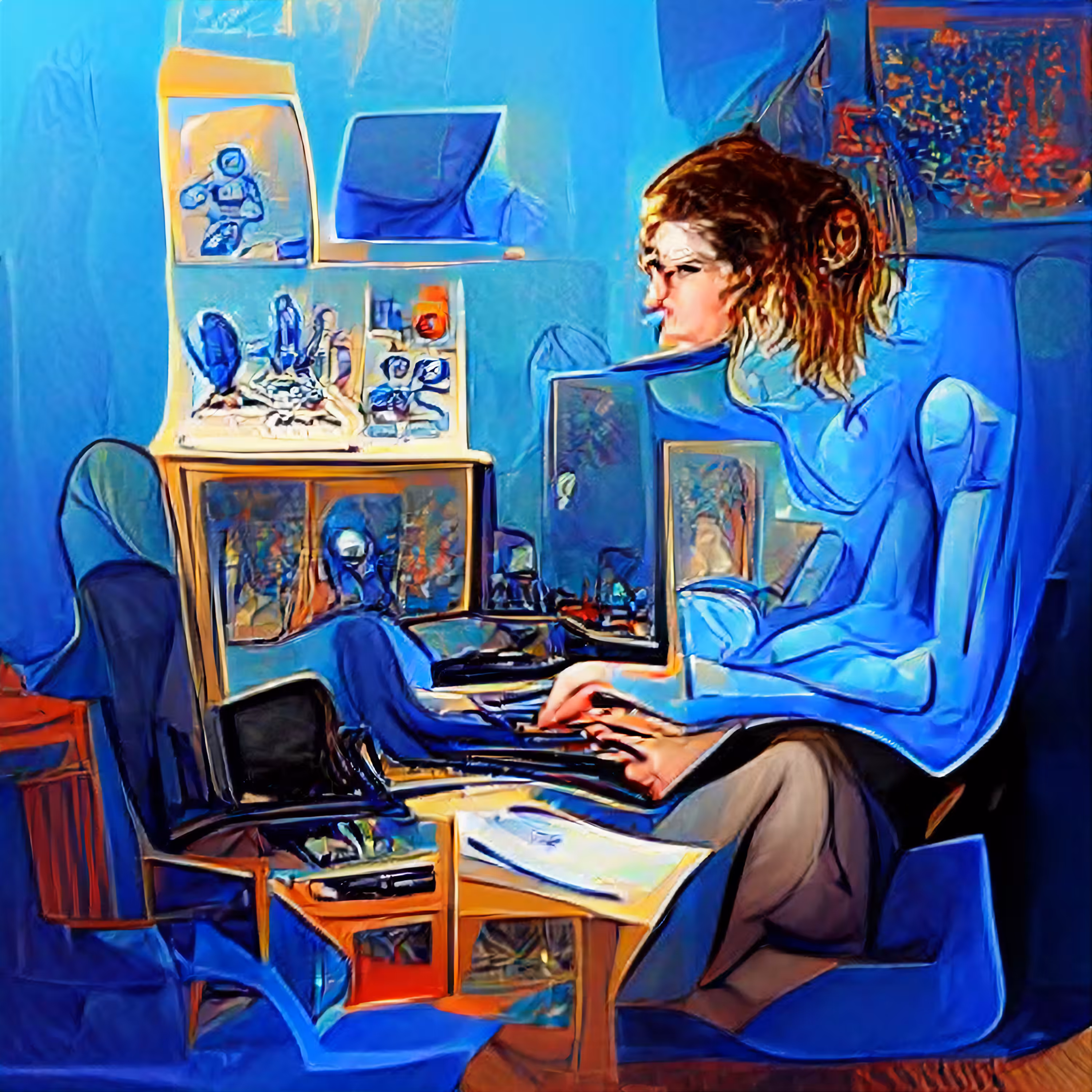 "The Lonely Artist" 30