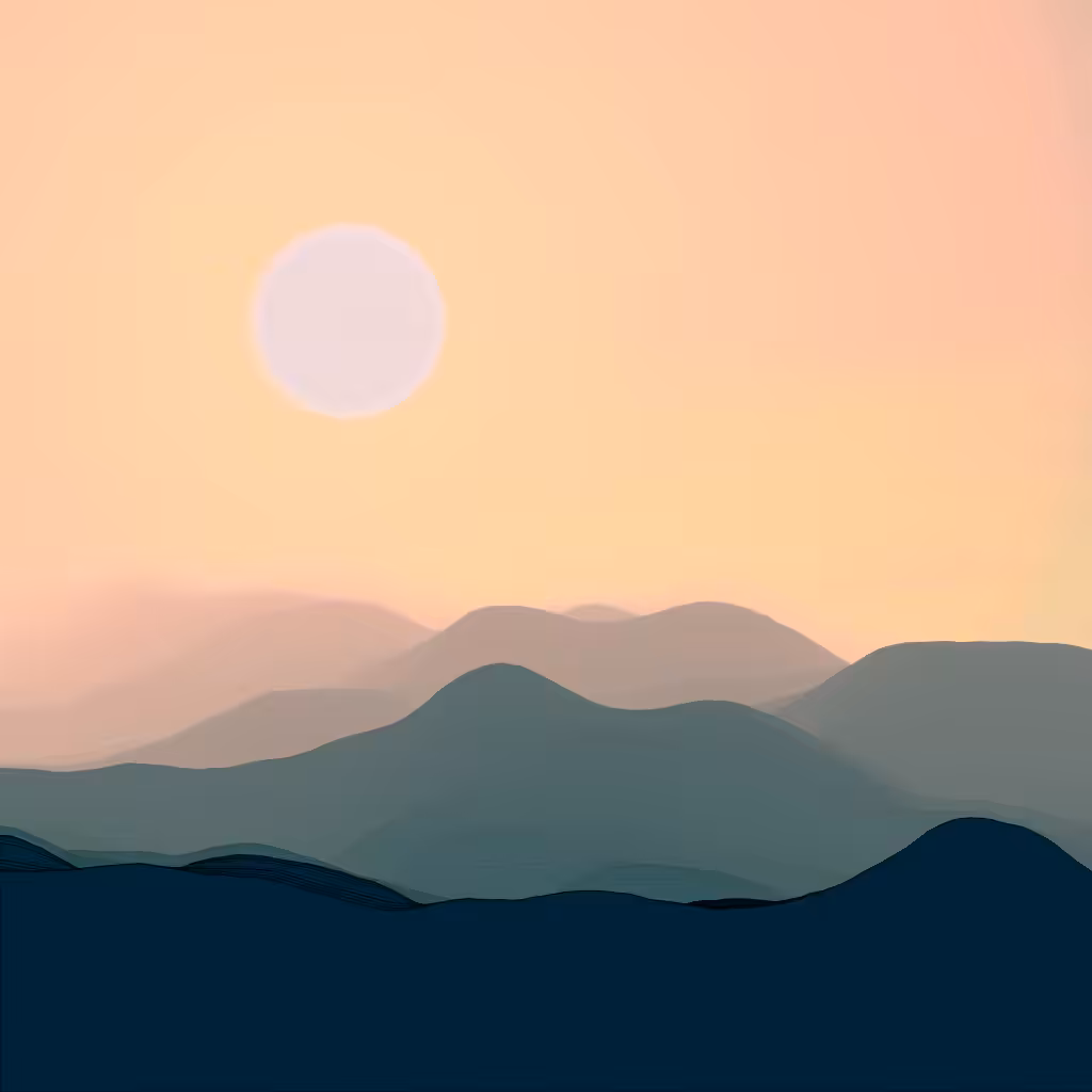 Valley at Dawn #109