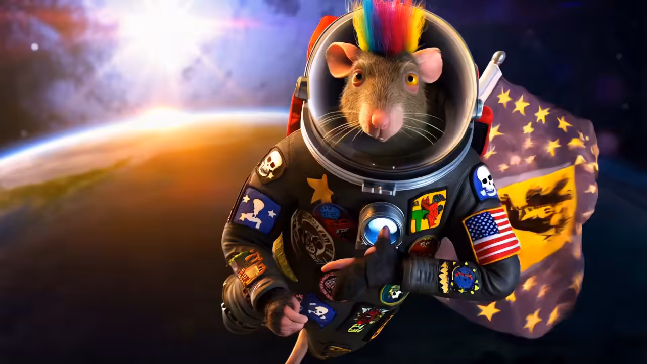 Rodeo posts: Punk Rat AI Generation 002