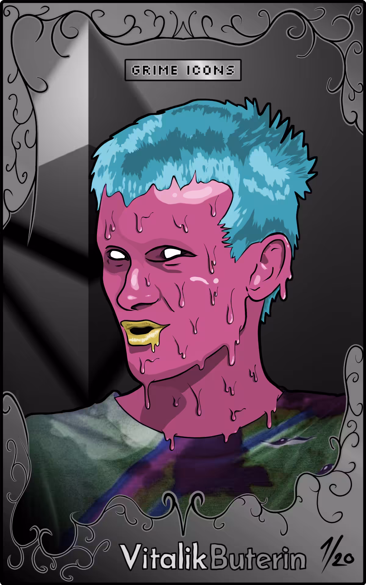 Vitalik Buterin - Grime Icons