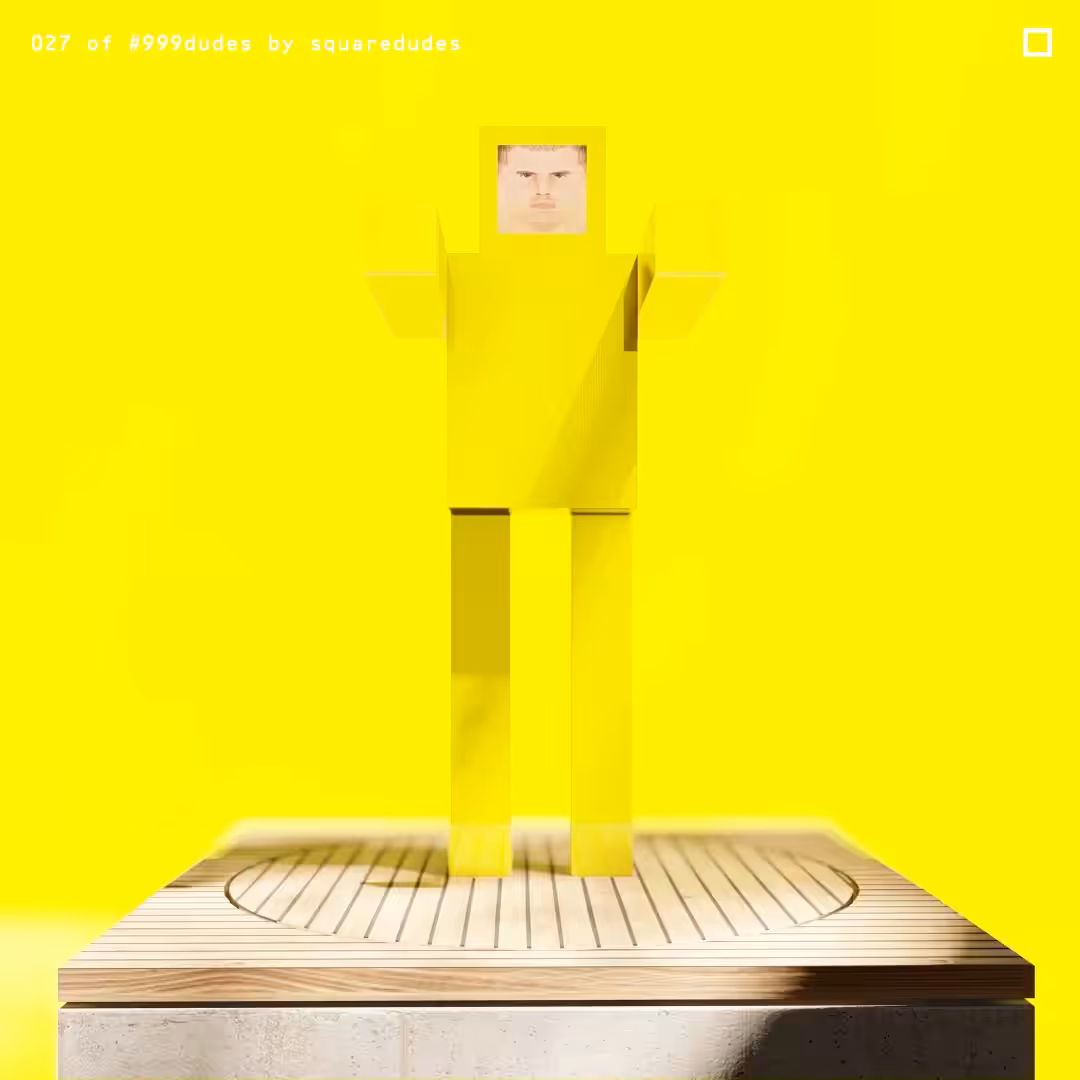 999dudes: 027_YELLOW_MAN