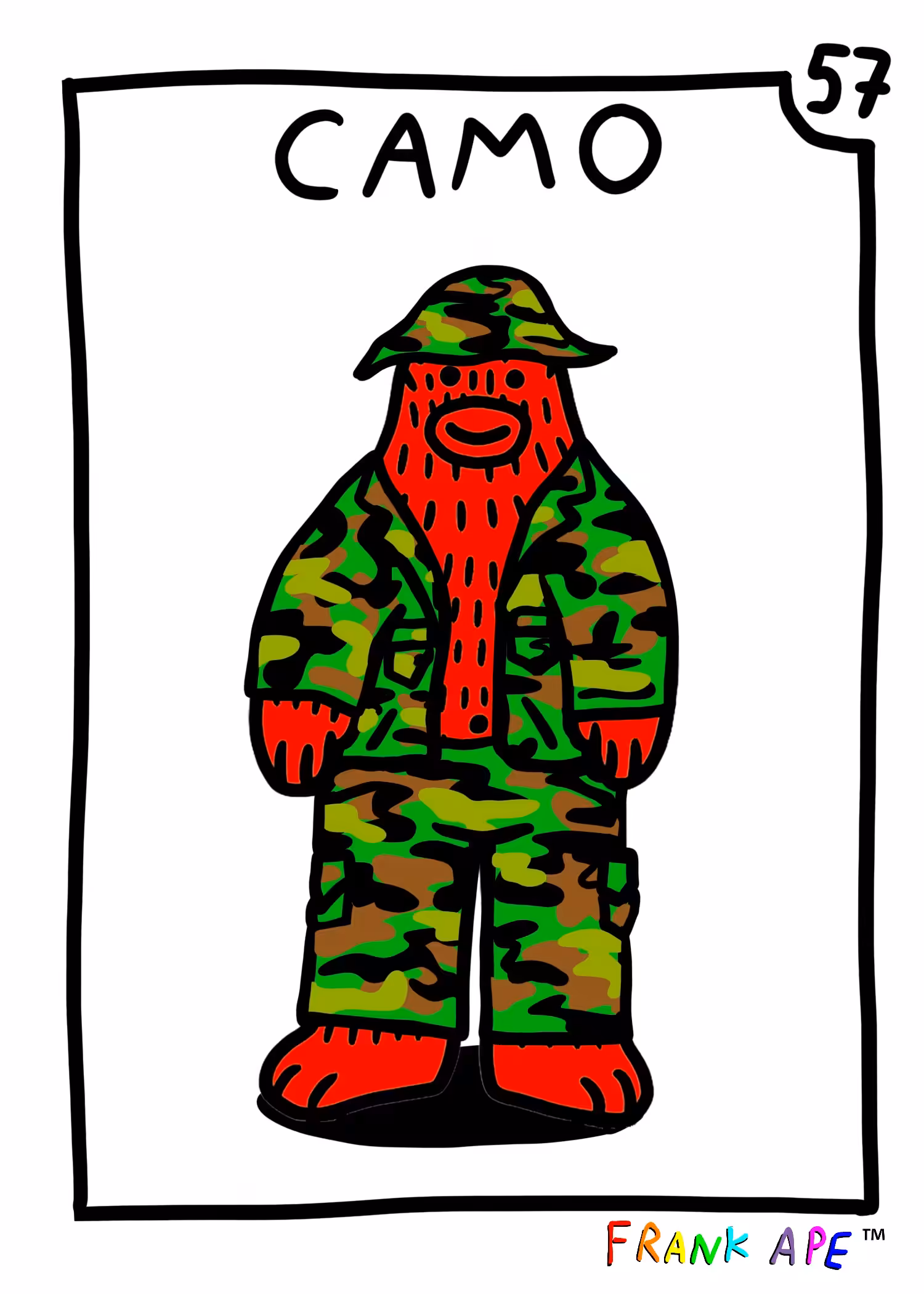 Frank Friends #57 - Camo