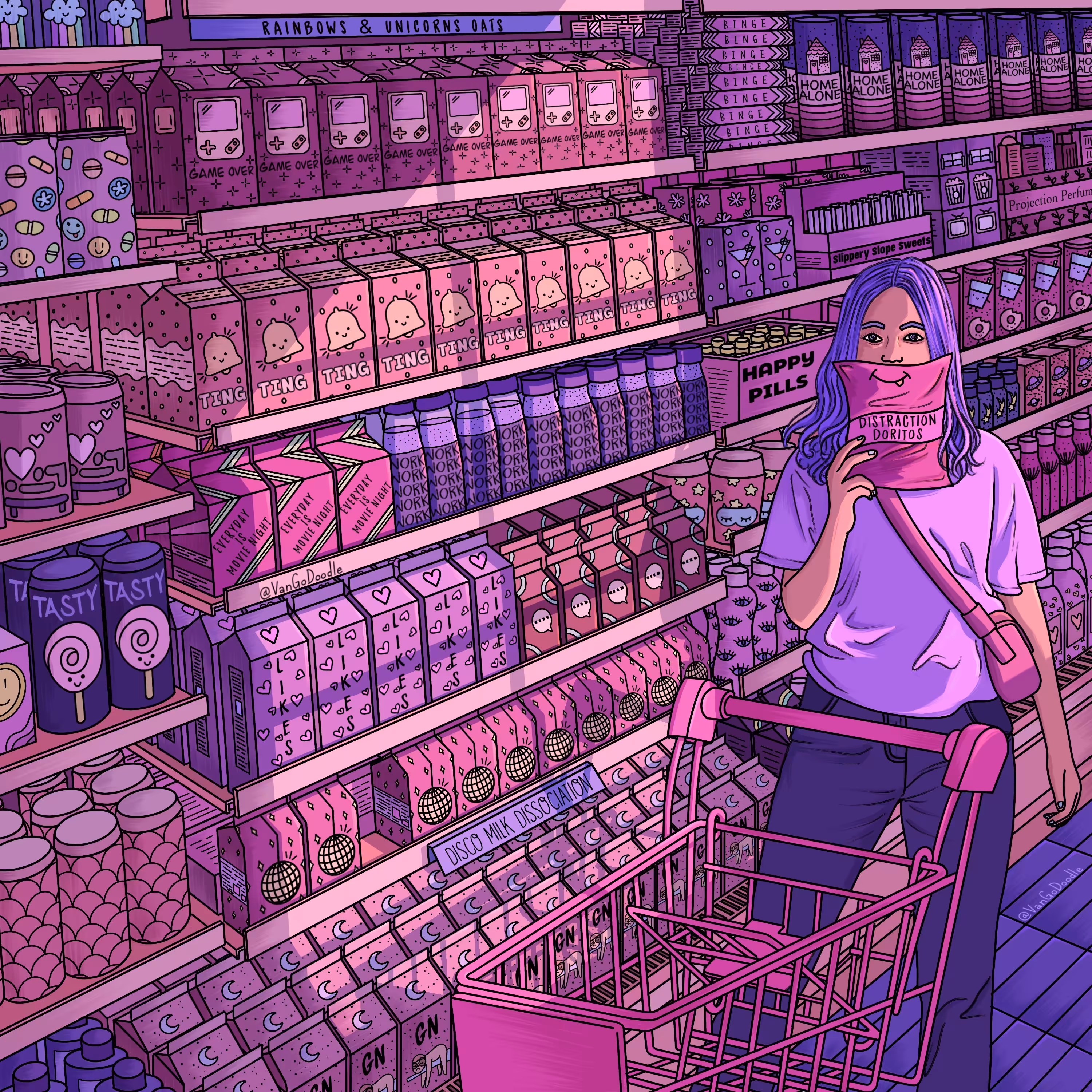 Add to Cart by VanGoDoodle