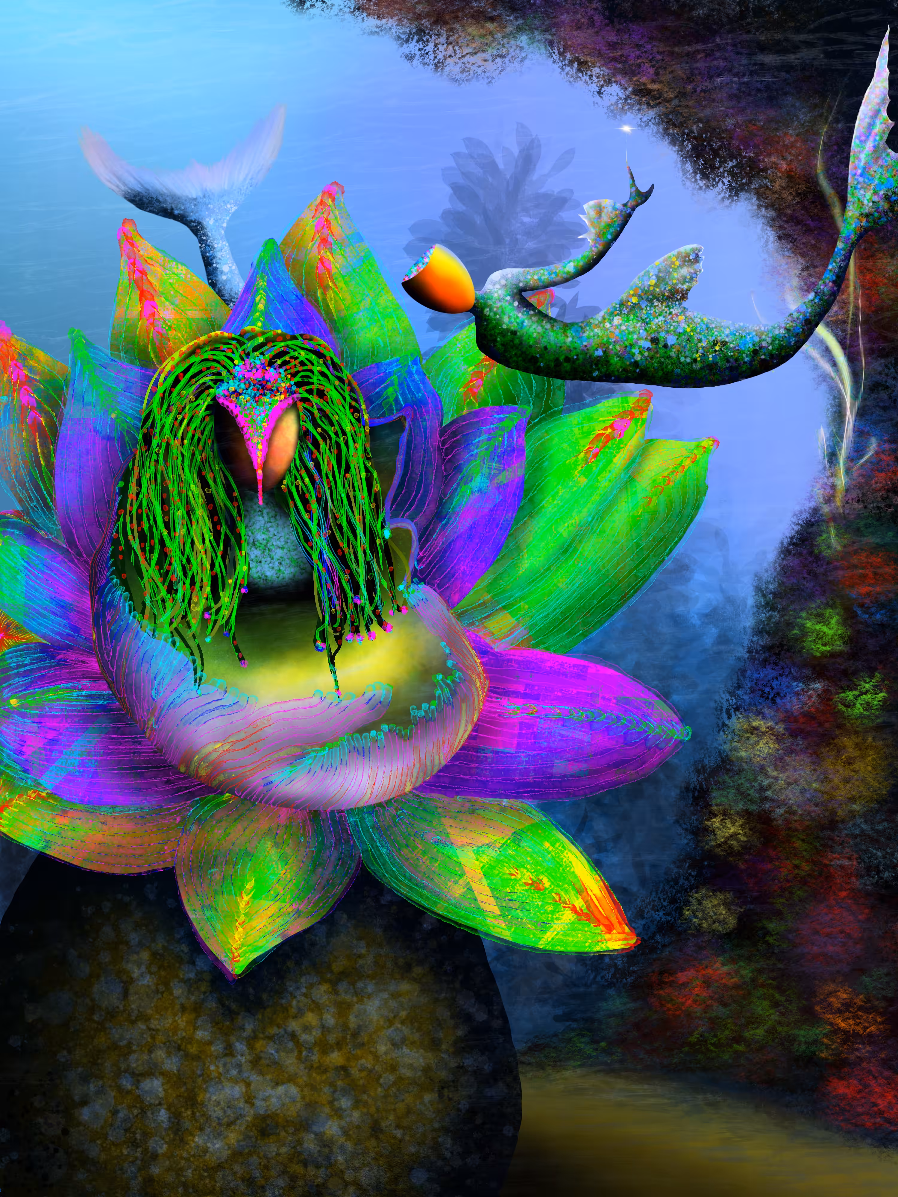 Rainbow Anemone