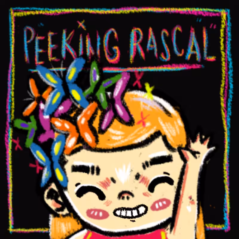 Peeking Rascal #30