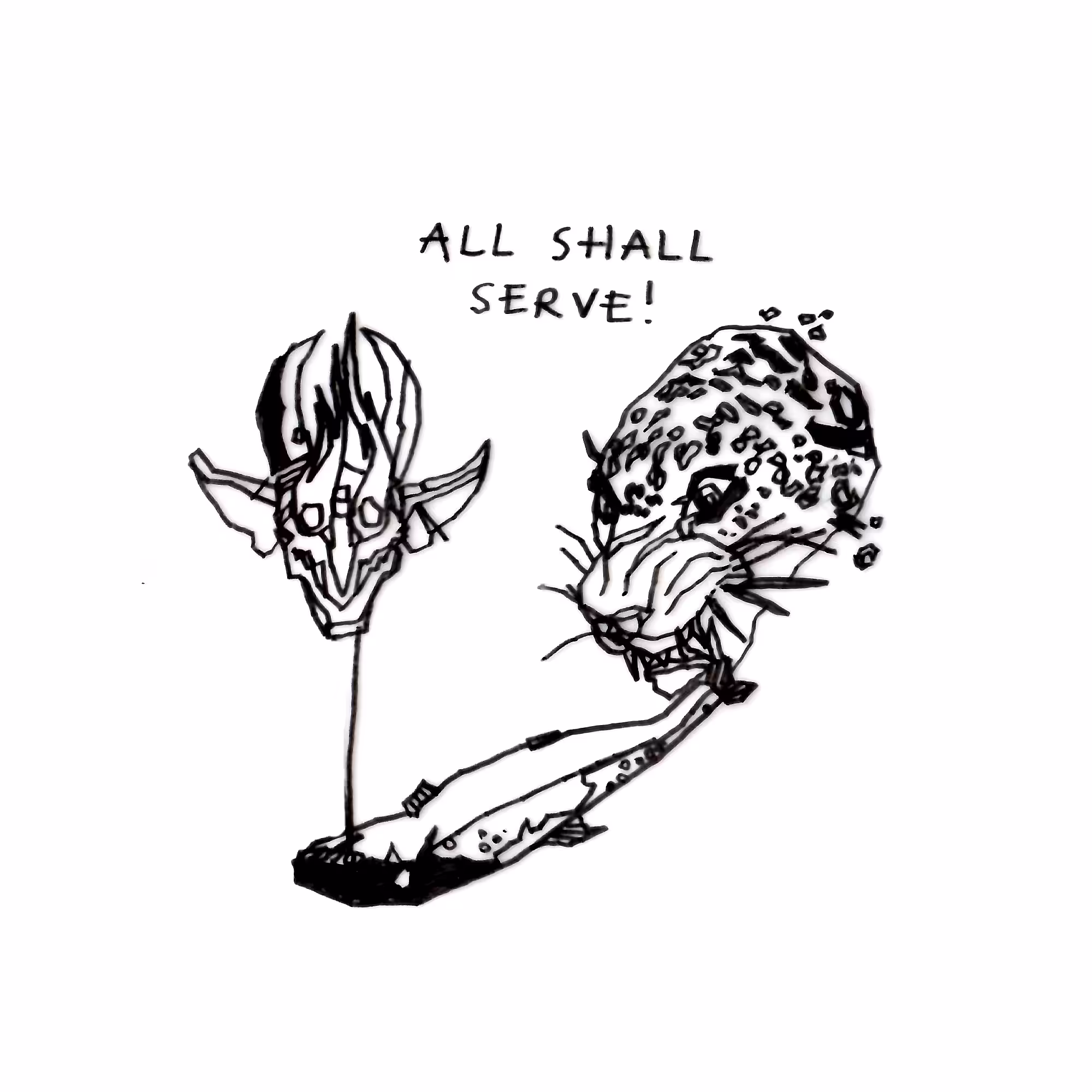 Al shall serve (-1 dmg)