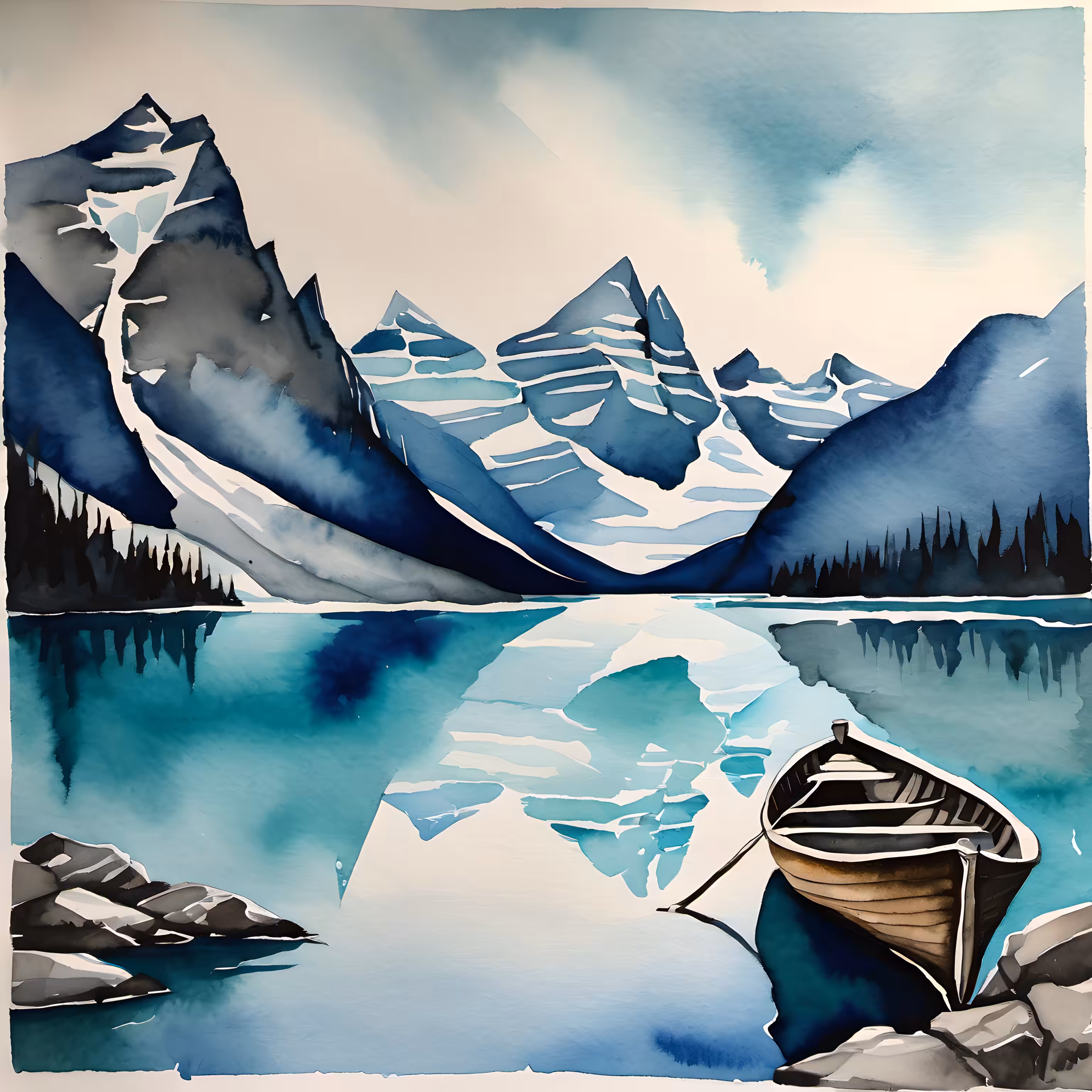 Glacial Lakes #87