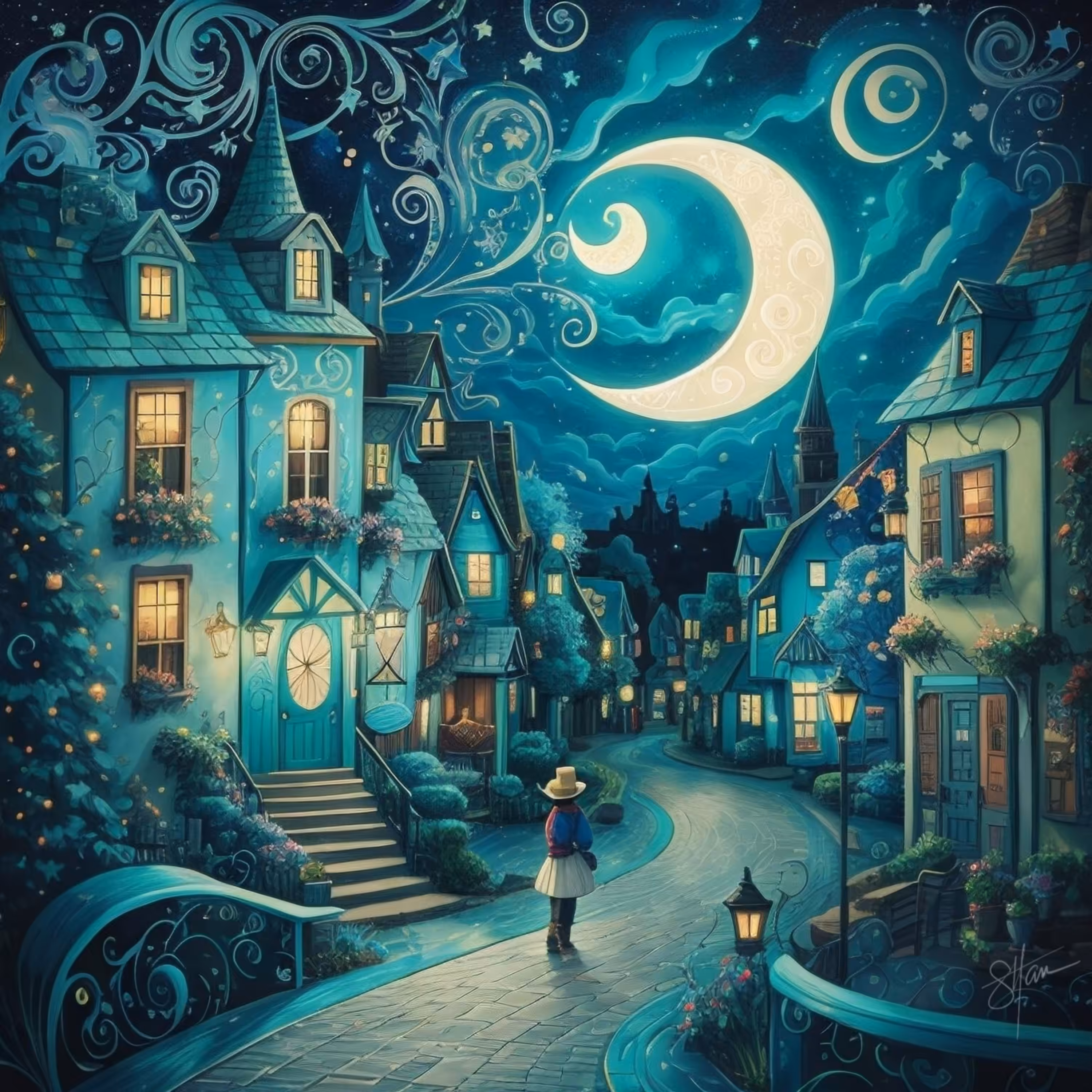 Painting the Town Blue #4