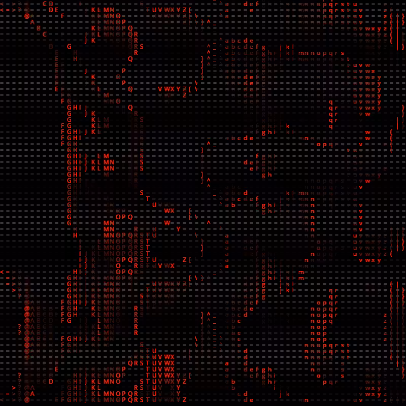 Ascii Noise #23
