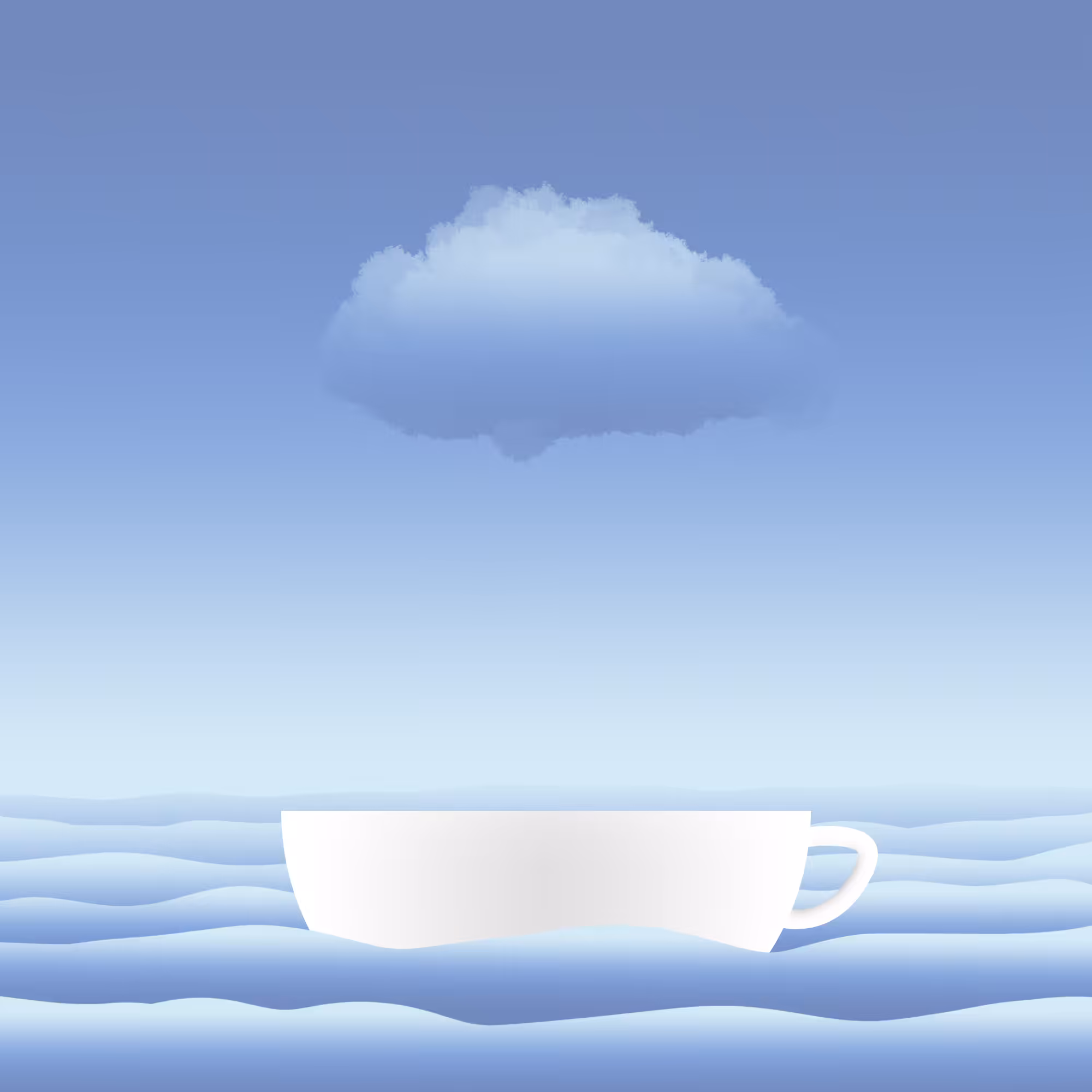Cup of sea