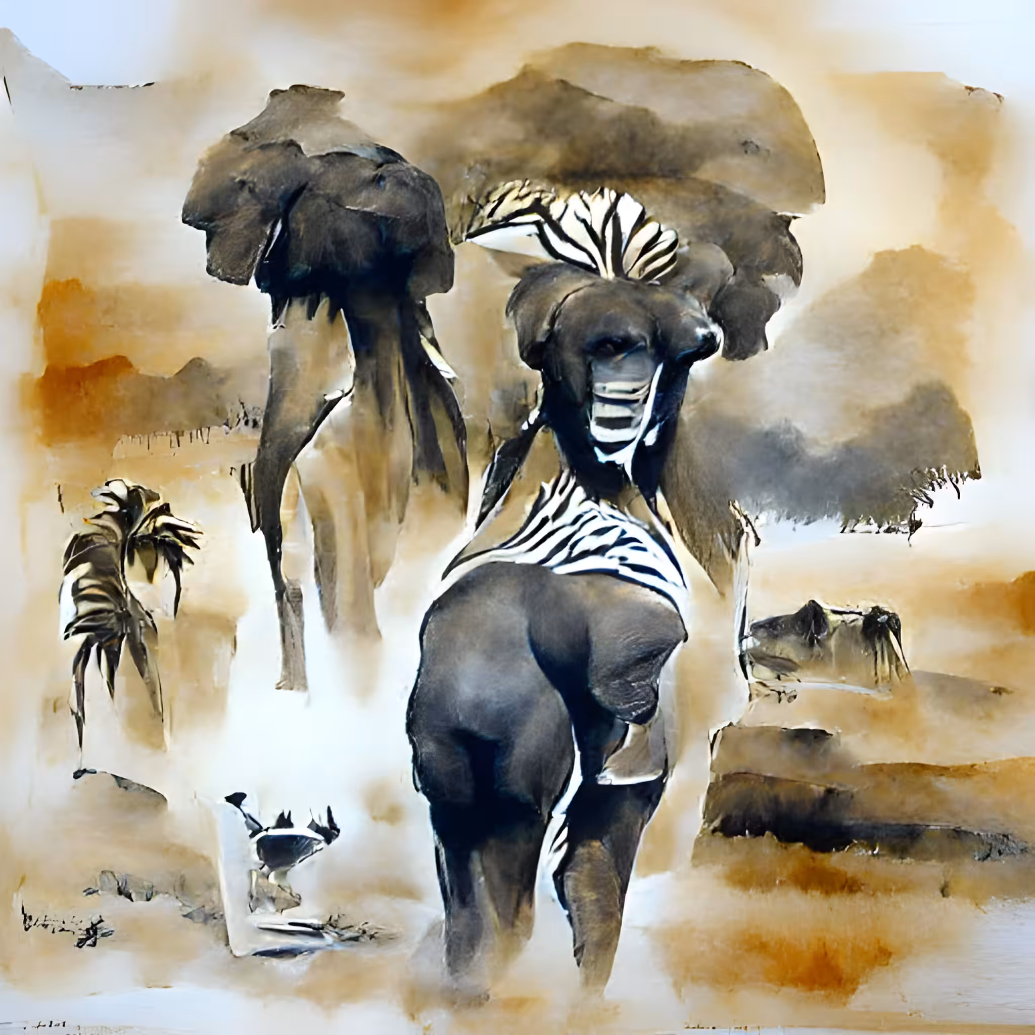 Crossing the African Plains