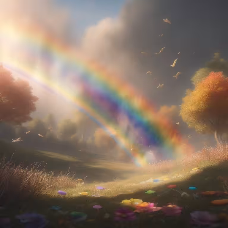 In the name of rainbow's god