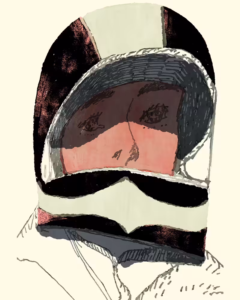 A helmet guy