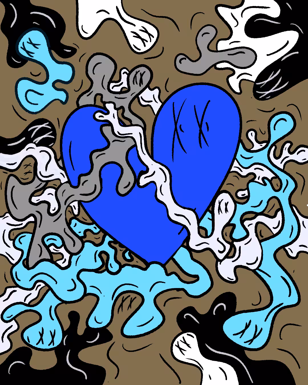 Create or Die #12 - Blue Heart