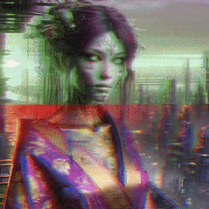 Glitching Geisha #1