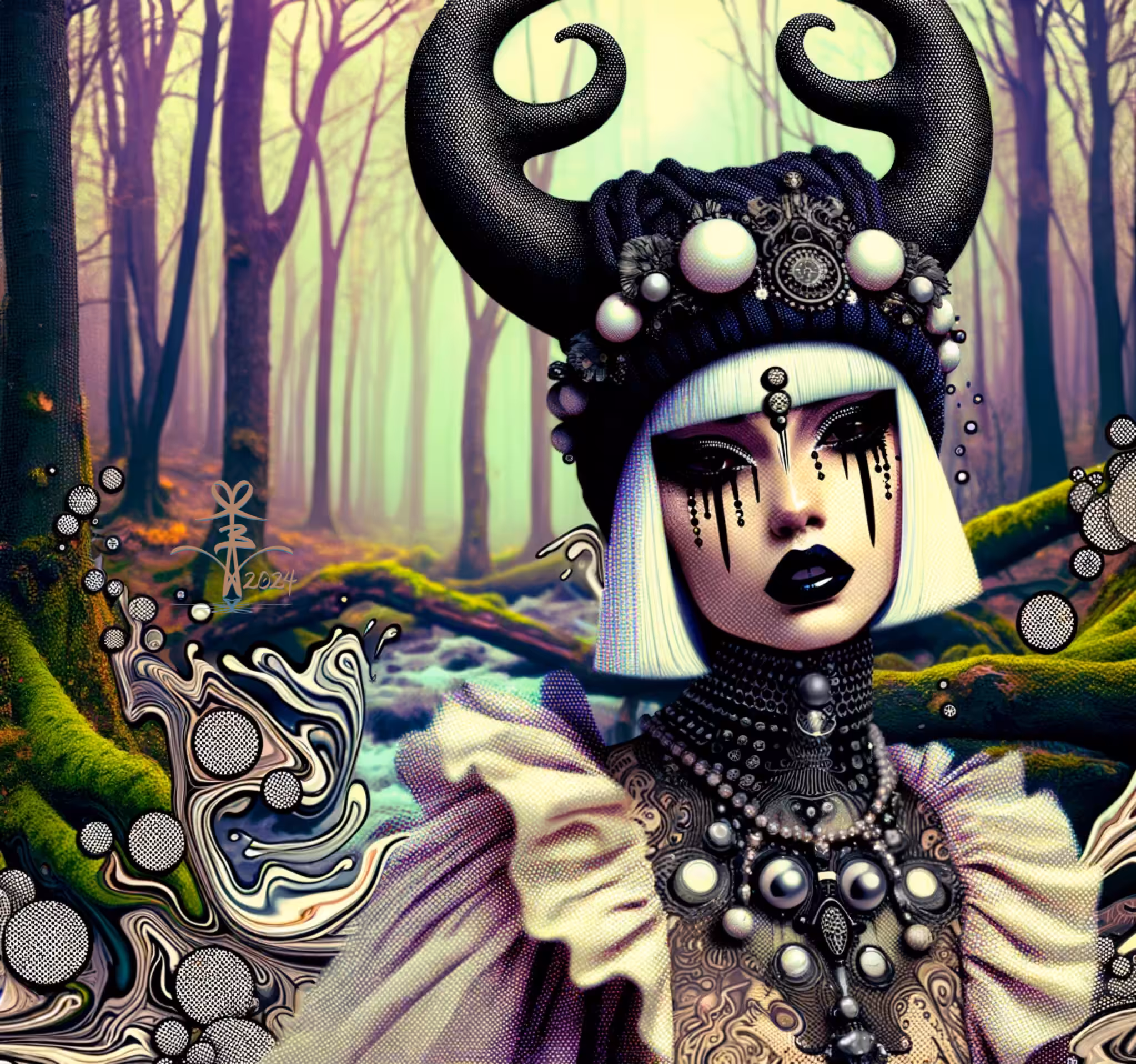 Enchanted Guardian: Horned Sorceress