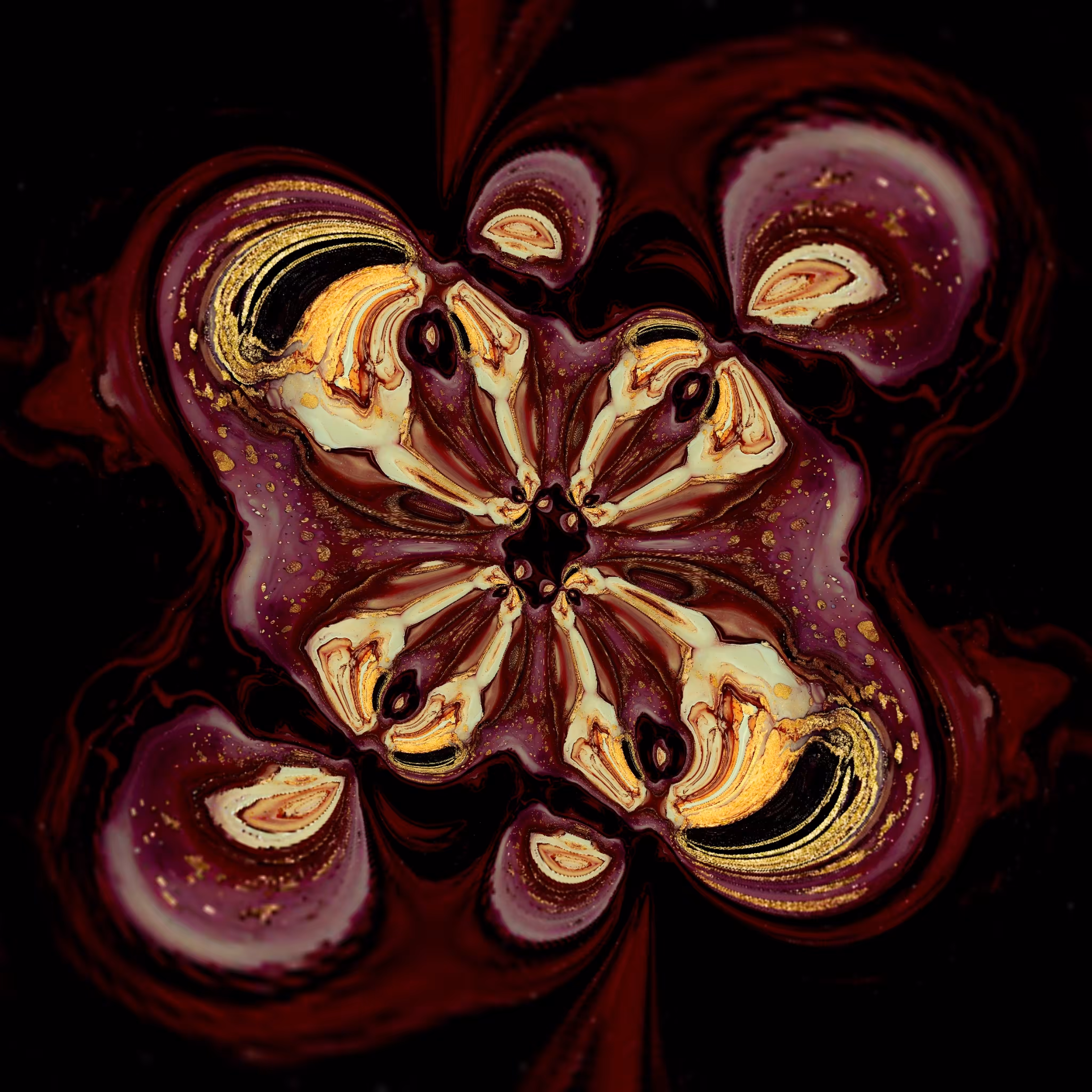 Exploring the depths 1943: Florigen Harmony: A Blossom of Love, Unity, and Peace