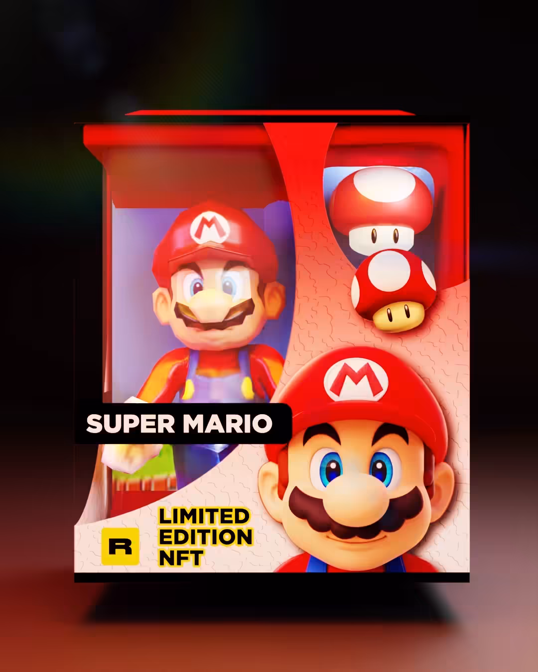 SUPER MARIO ACTION FIGURE NFT.