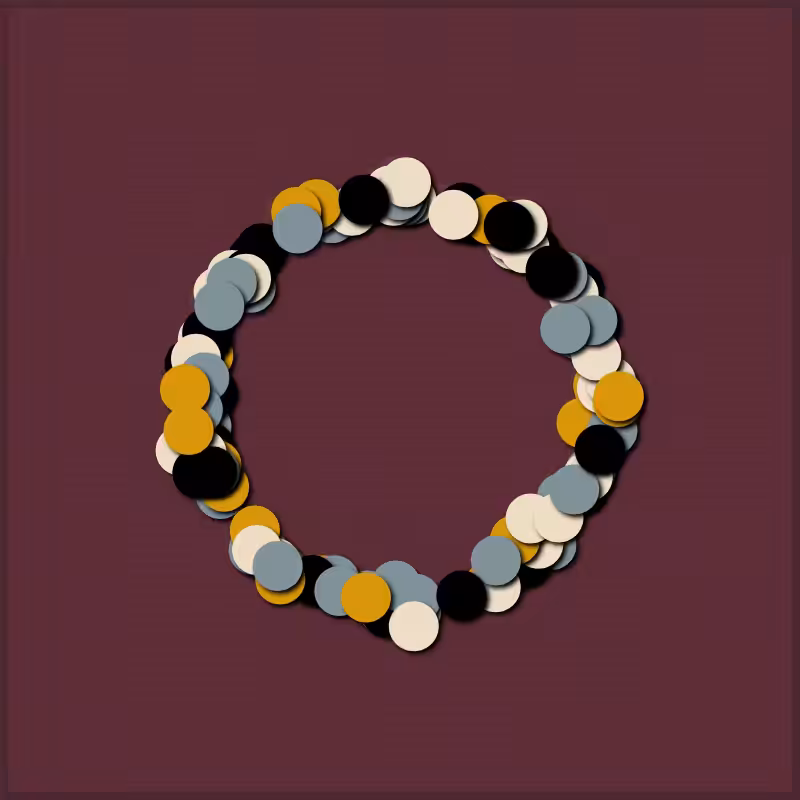 pulsating circles #17