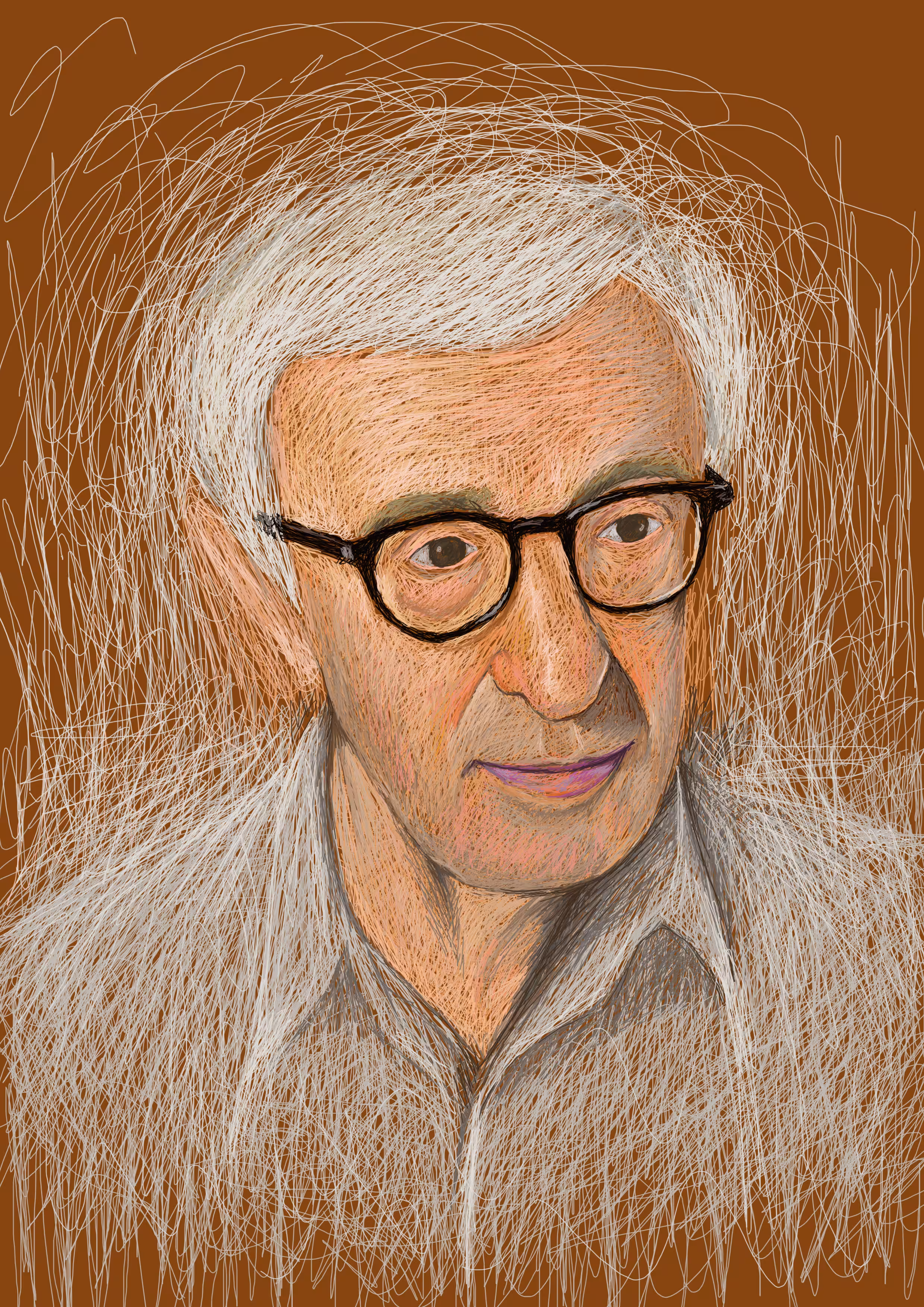 The magic of lines: Woody Allen