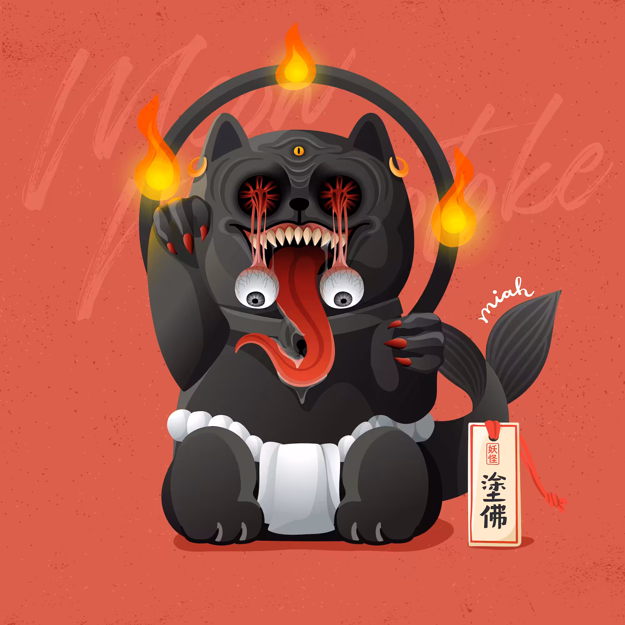 Manekineko x Yokai : Meow Nuribotoke