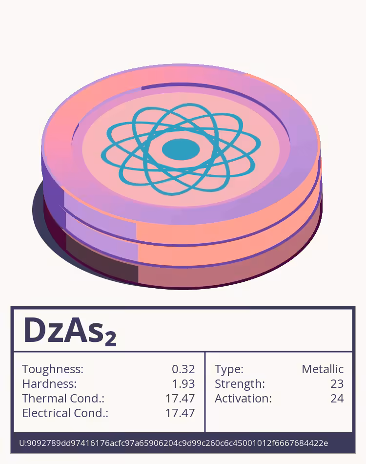 DzAs₂ molecule