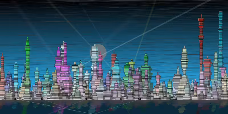 Fictional Cityscapes #124
