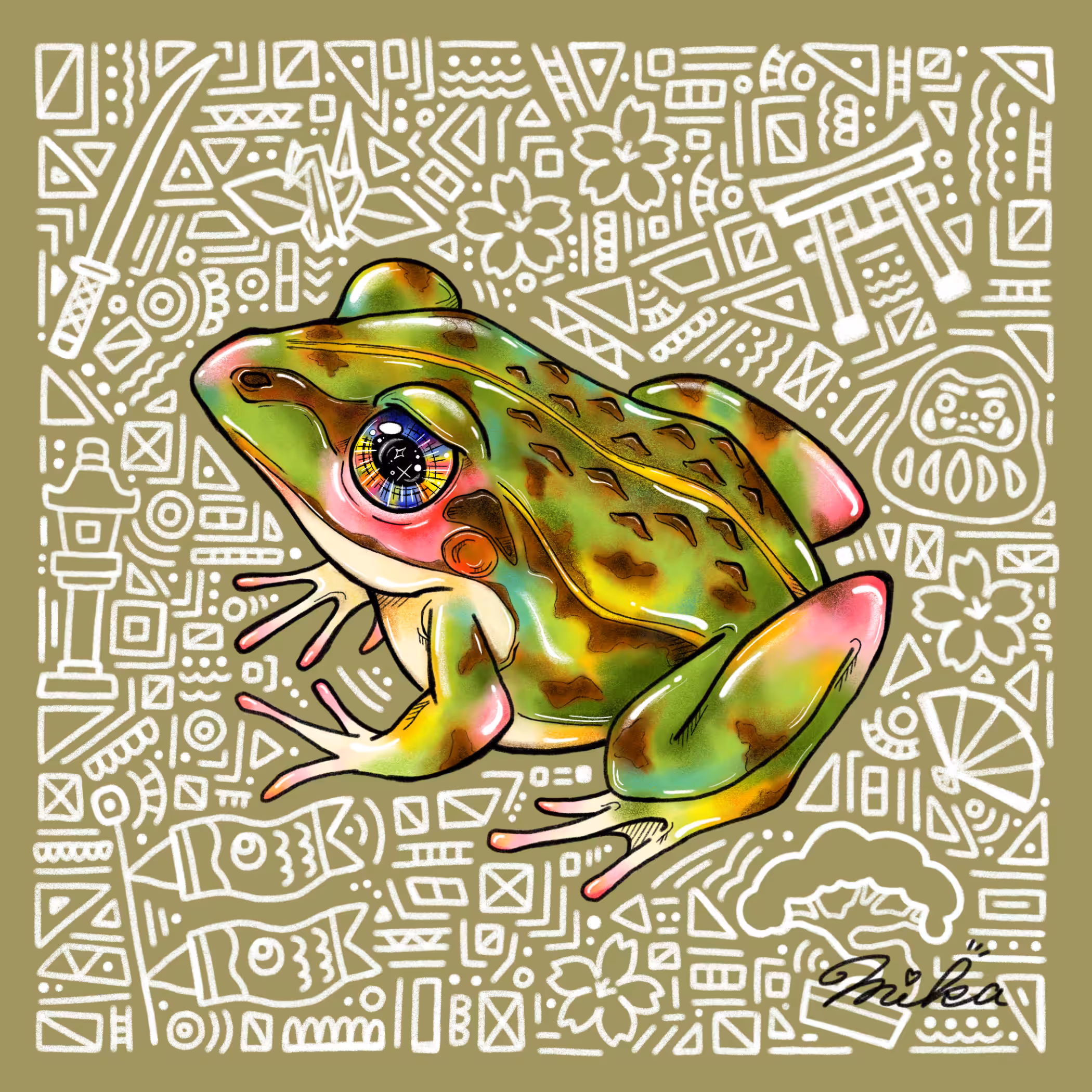 トノサマガエル