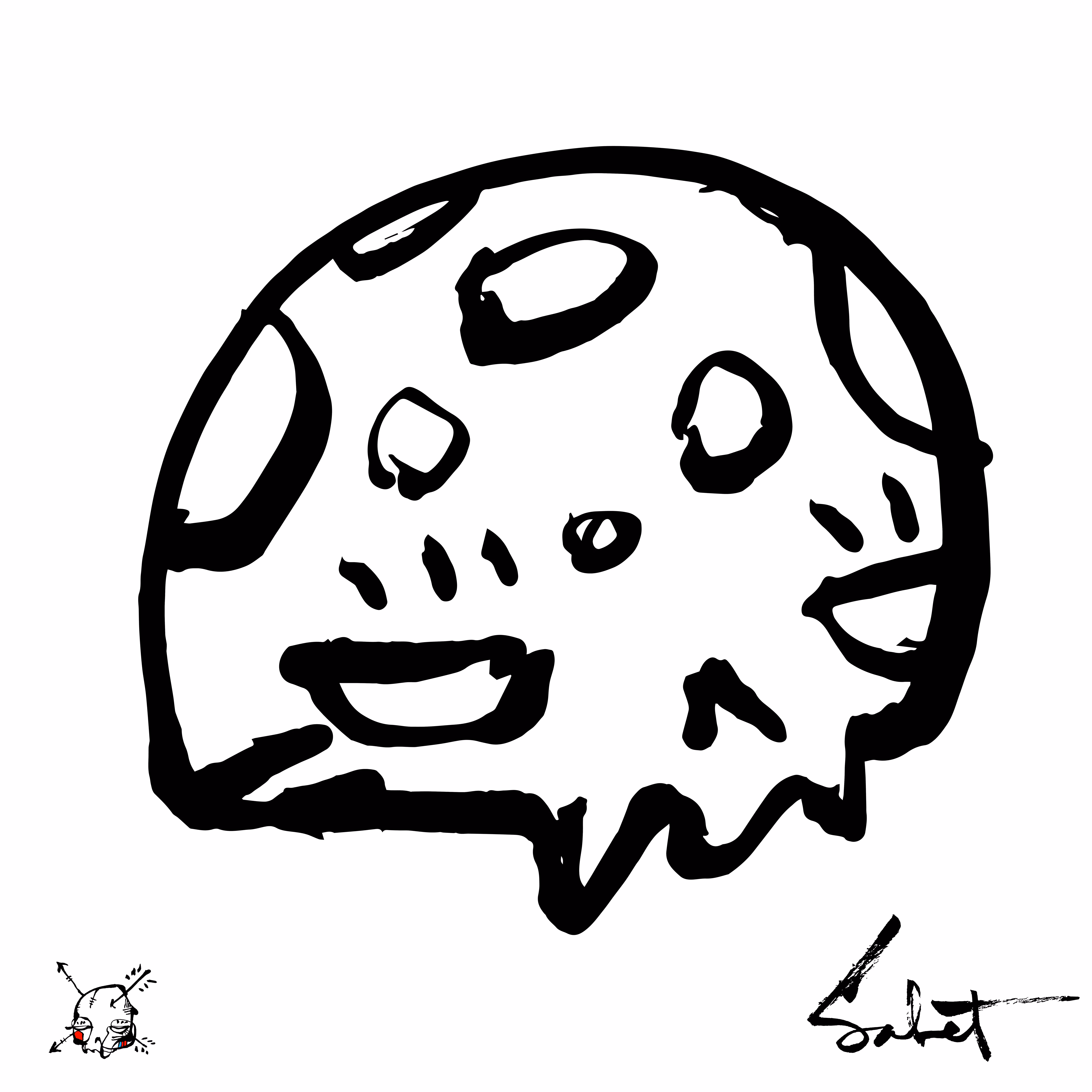 076 NINETY9SKULLS BY SABET