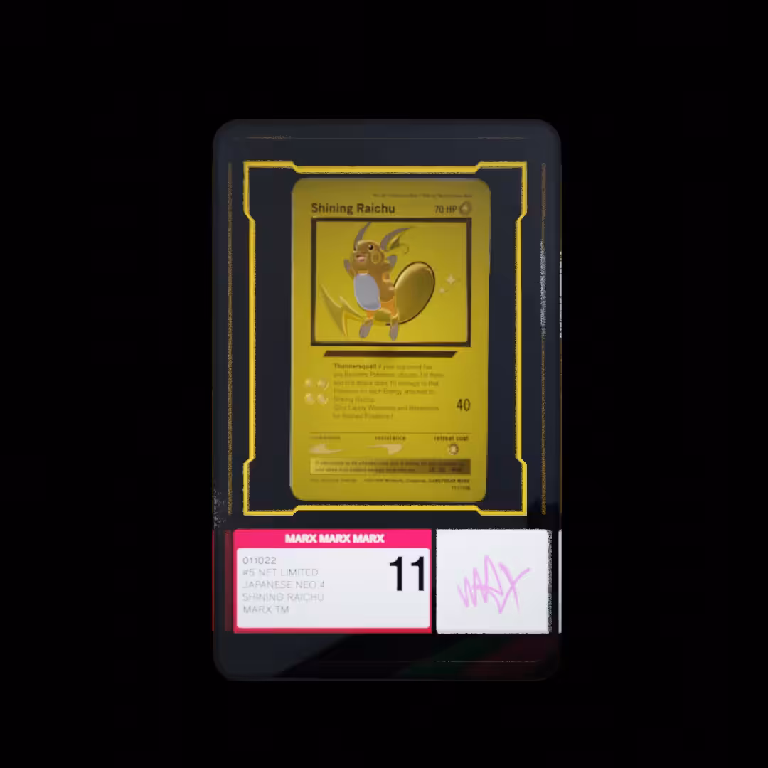 Raichu (ライチュウ) pokémon trading card