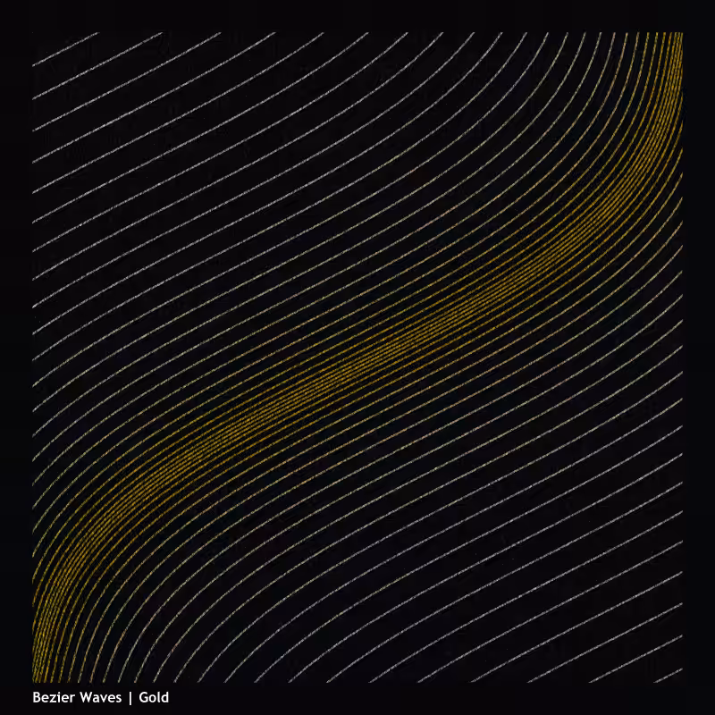 Bezier Waves #19