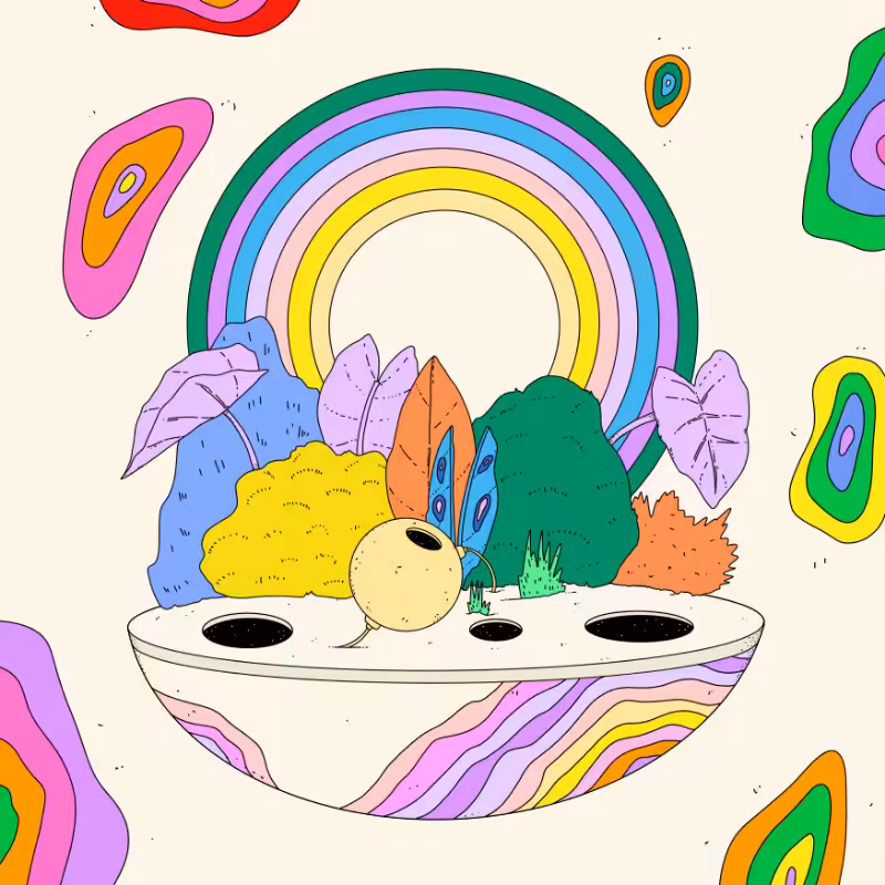 🌈🌴🪐 #205