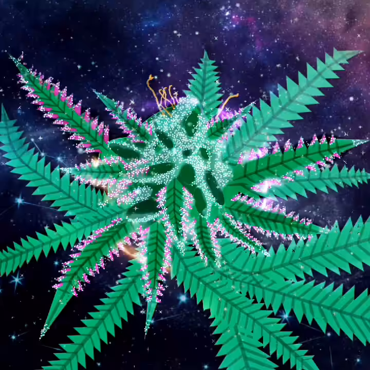 Psychedelic Blue Dream Audiovisual Experience