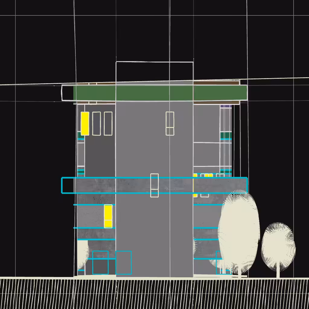 Architectural Sketches (Midnight edition) #19