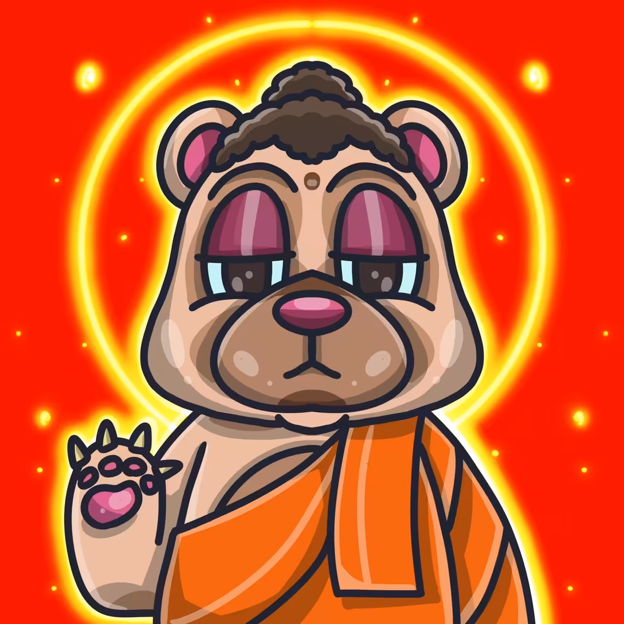 HELLYEAR BOBBEAR BUDDHA