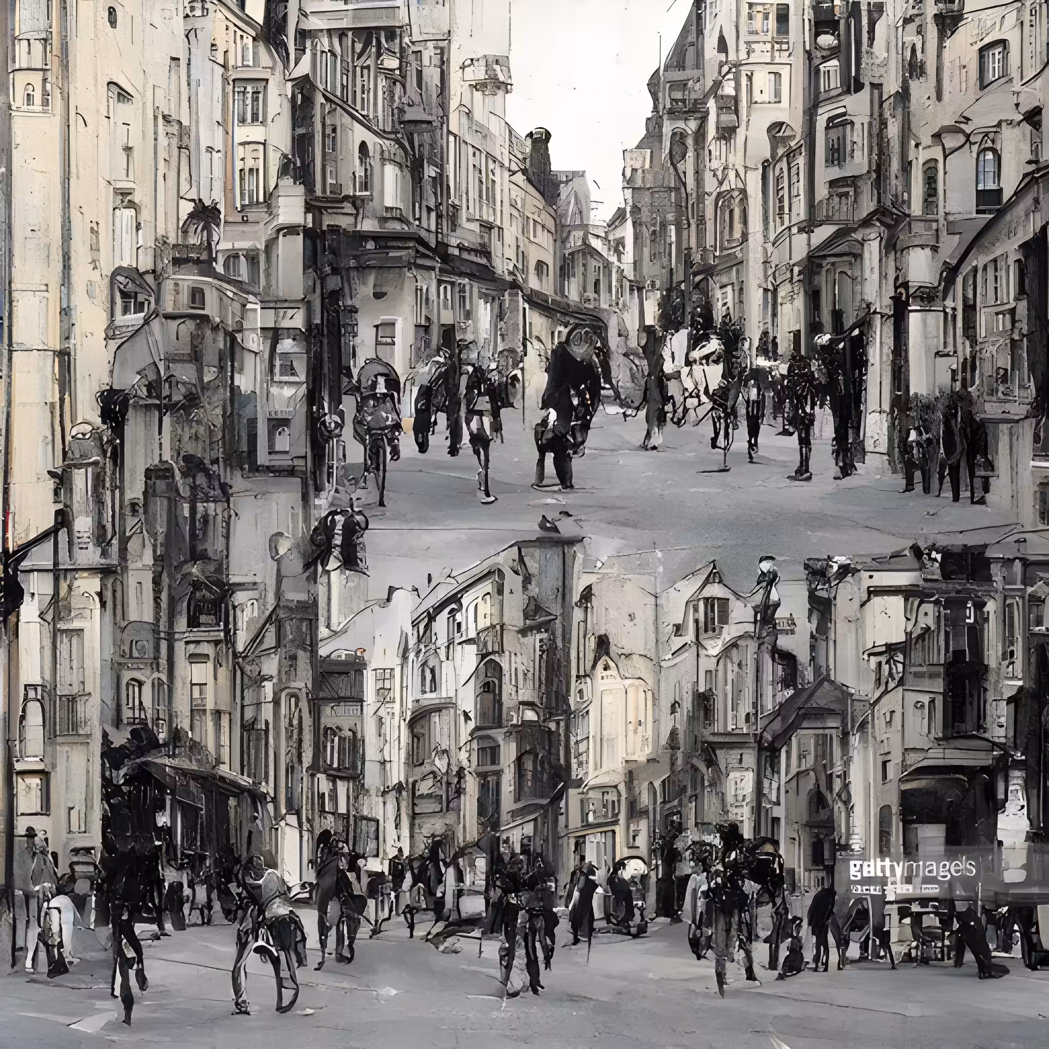 Berlin street scene