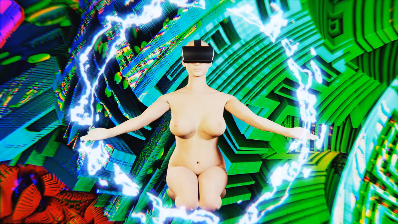 The best moments of the VR ritual for HEN: Step 1 - collecting energy