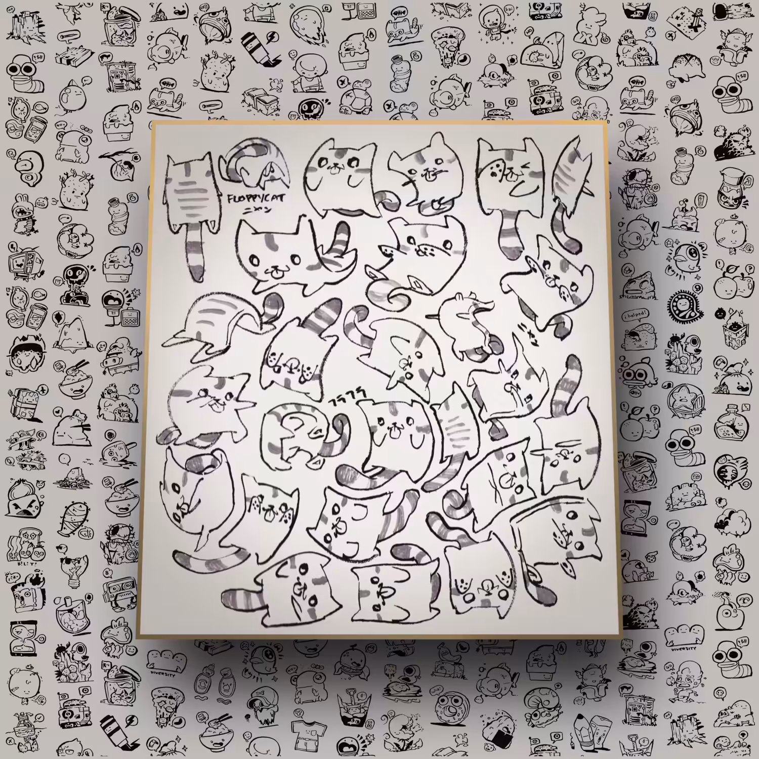 Enfu Inks #013 Floppycat