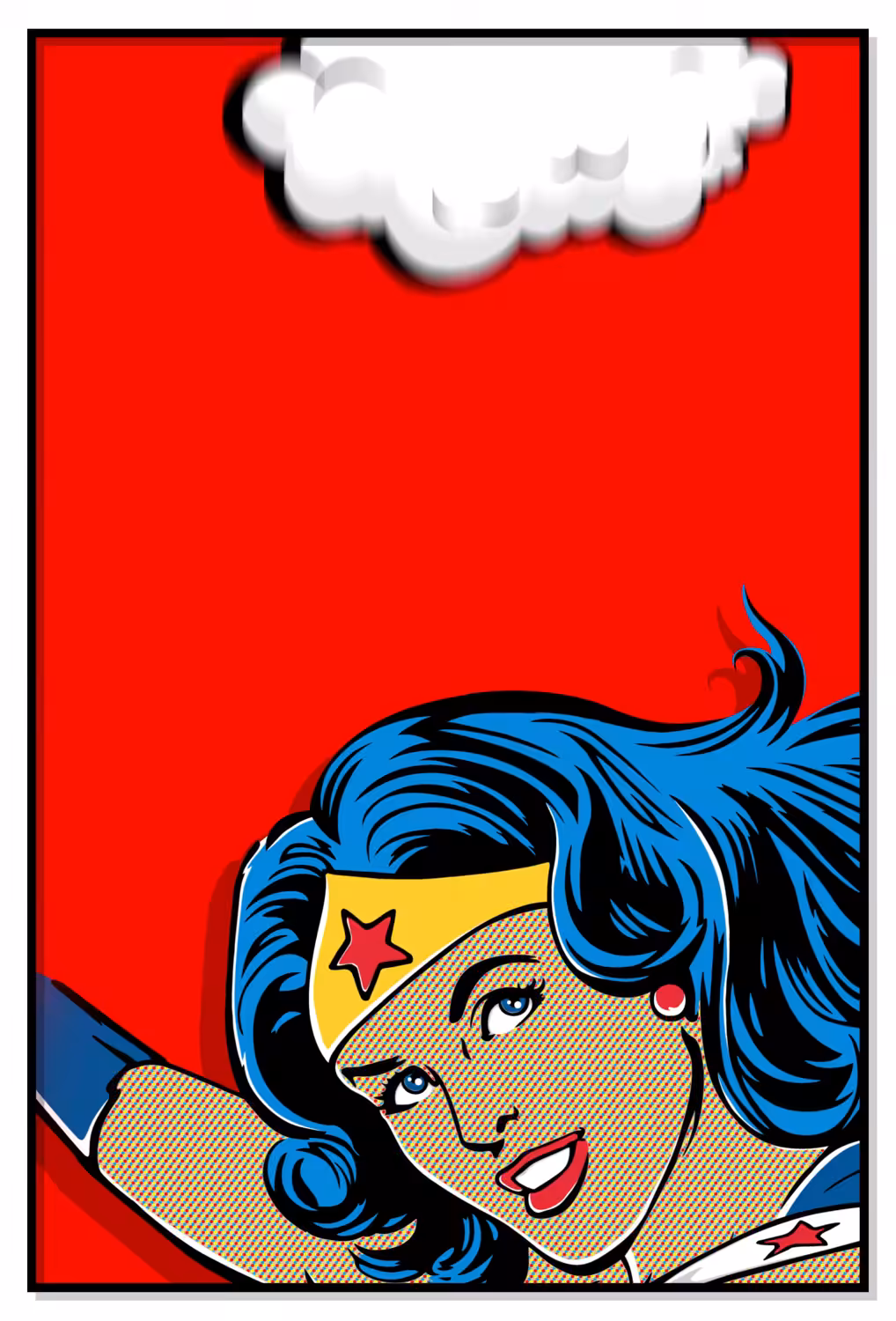 Burn Your Wonder Bra Print 1/1