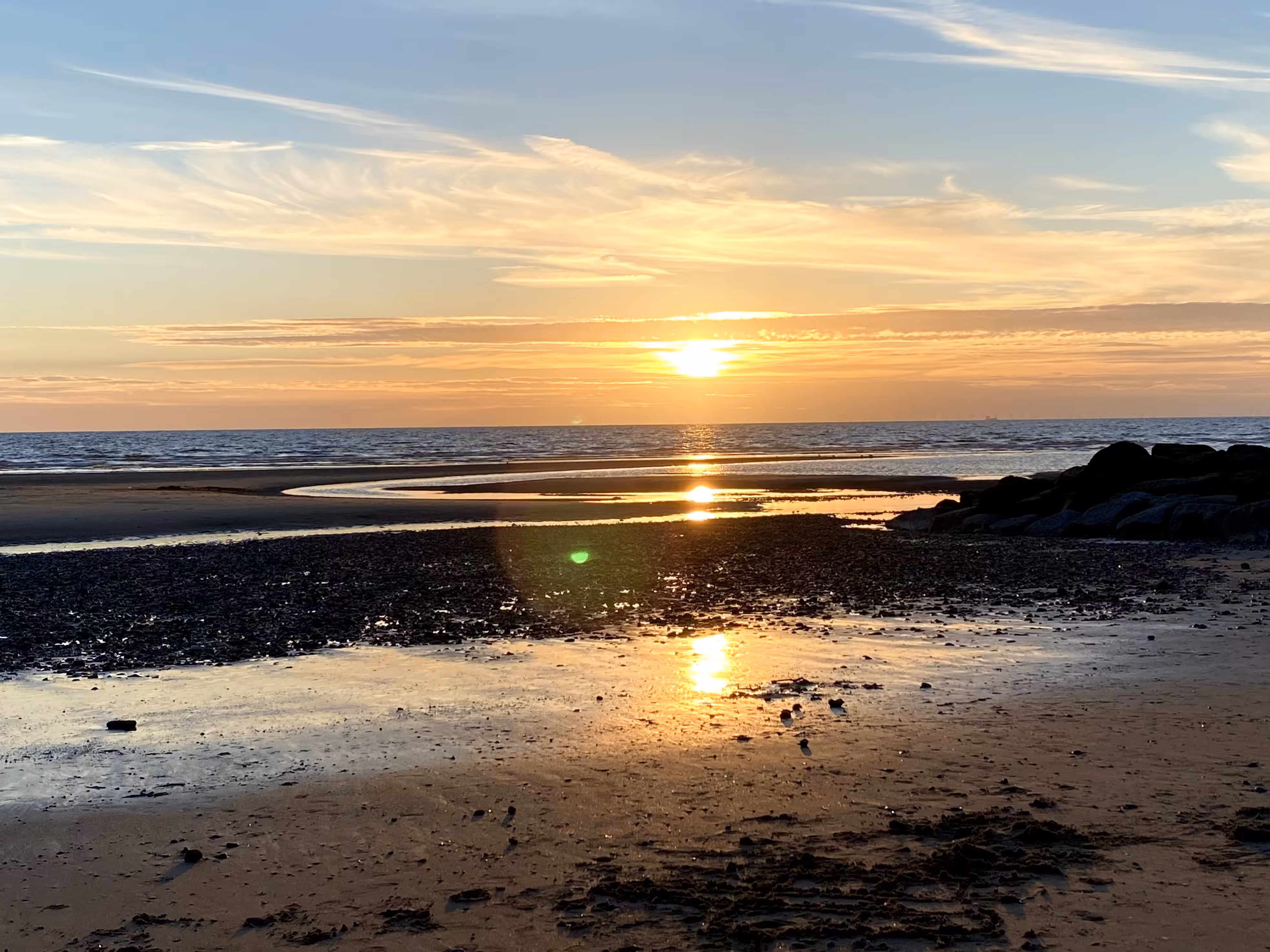 Sunset Waves