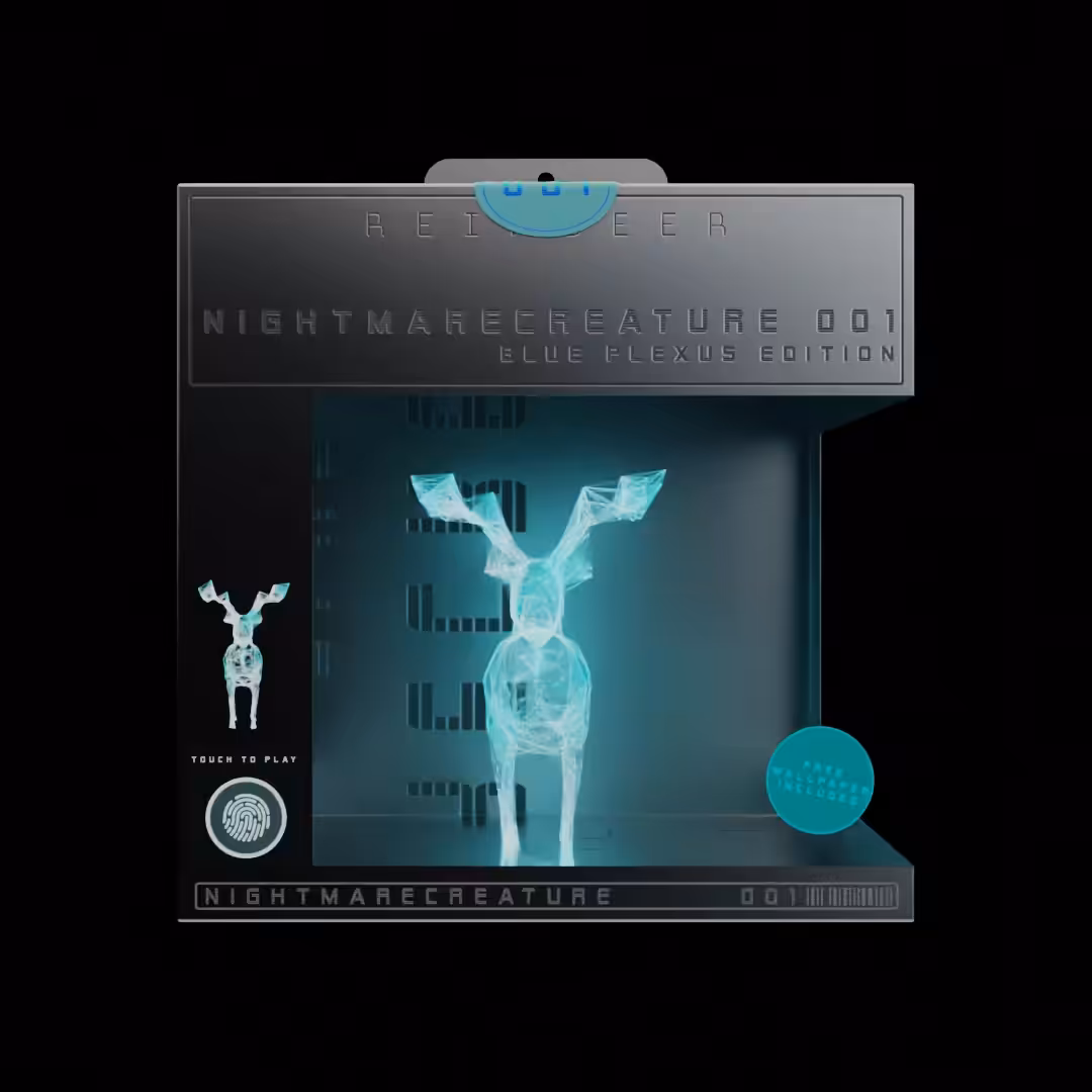 001 Blue Plexus Nightmarecreature collectible