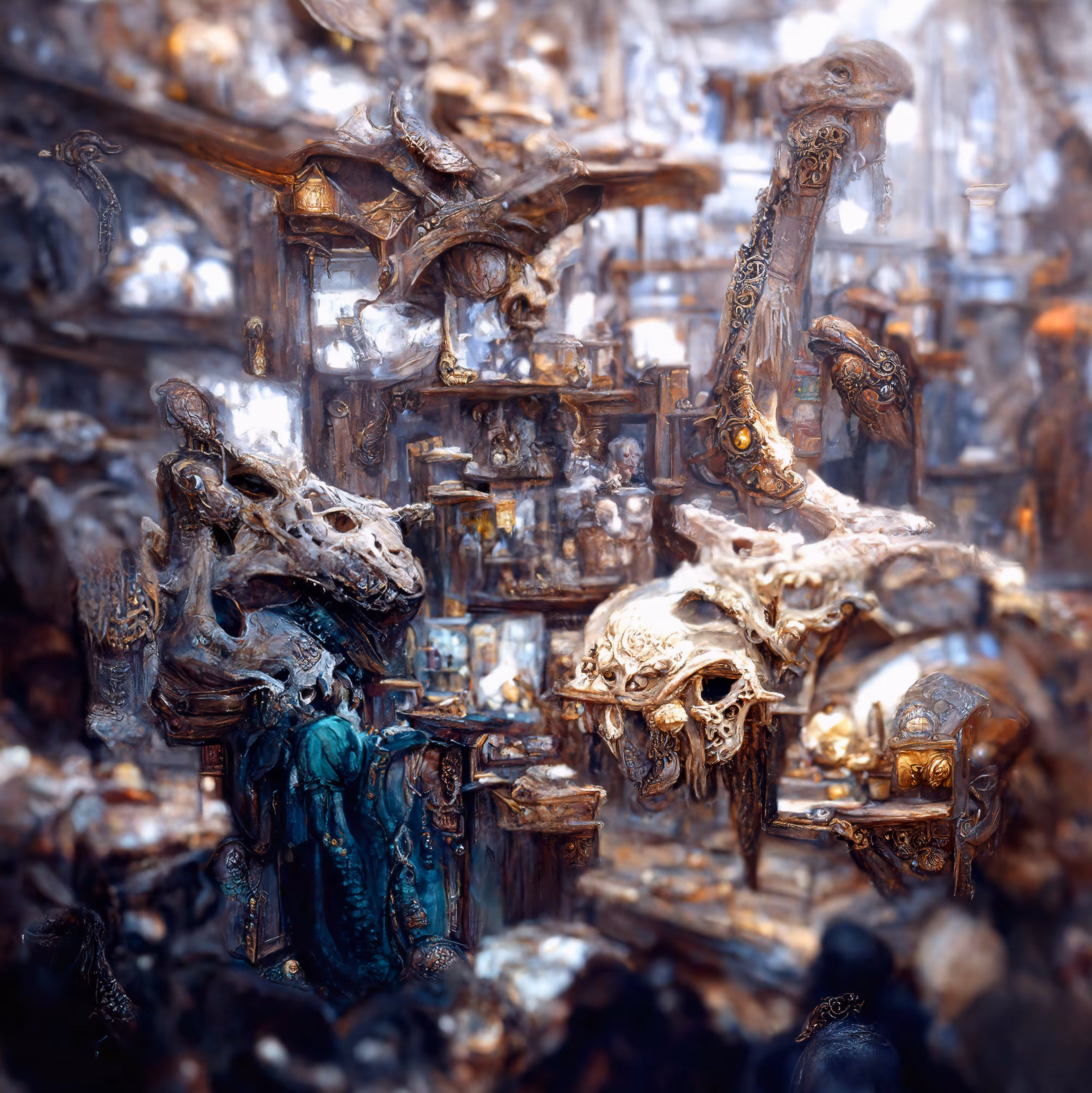 Journey #21 - Oddities and ancient alien artifacts, shopping district Orion