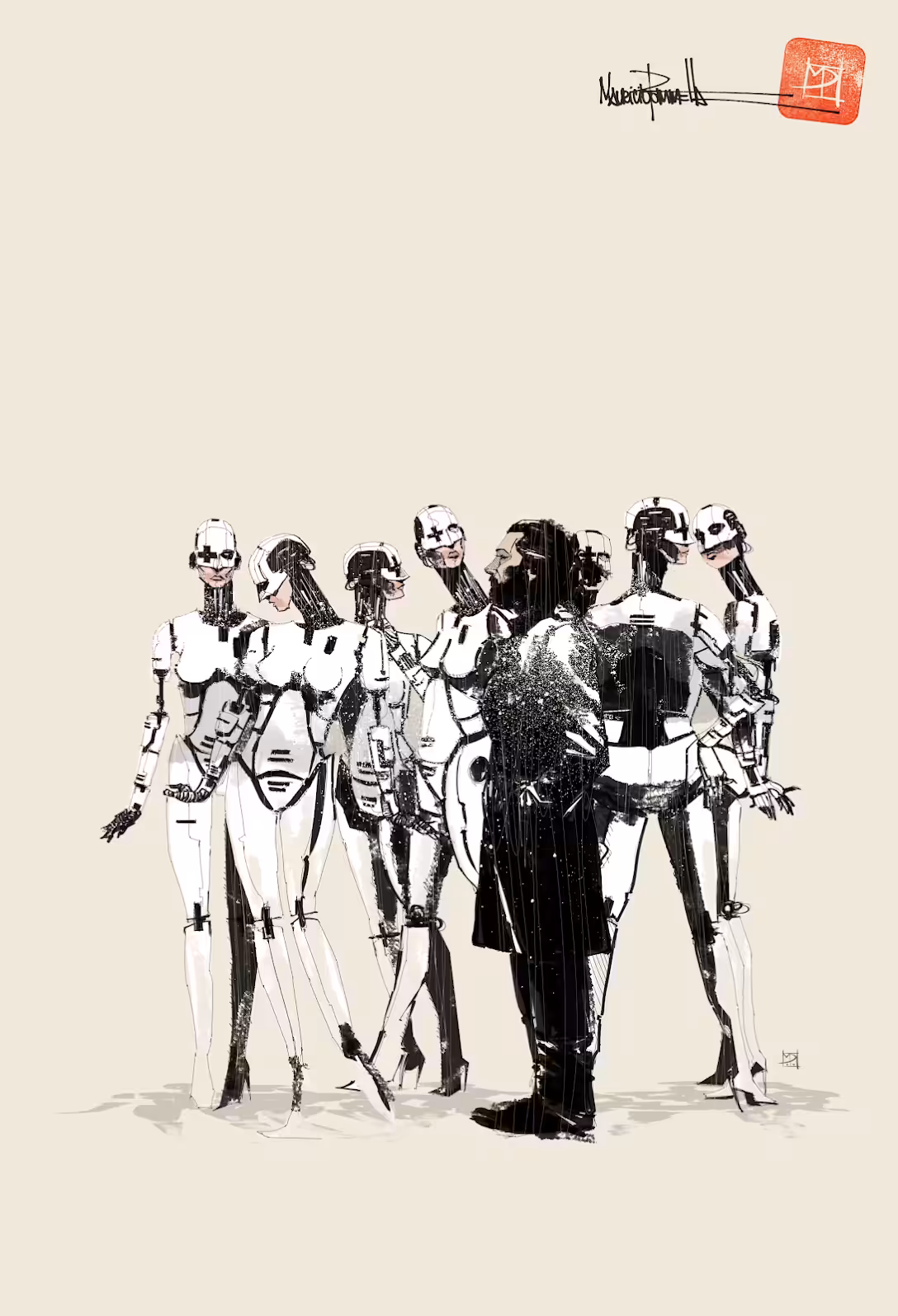 Infused Man Comic - Cover