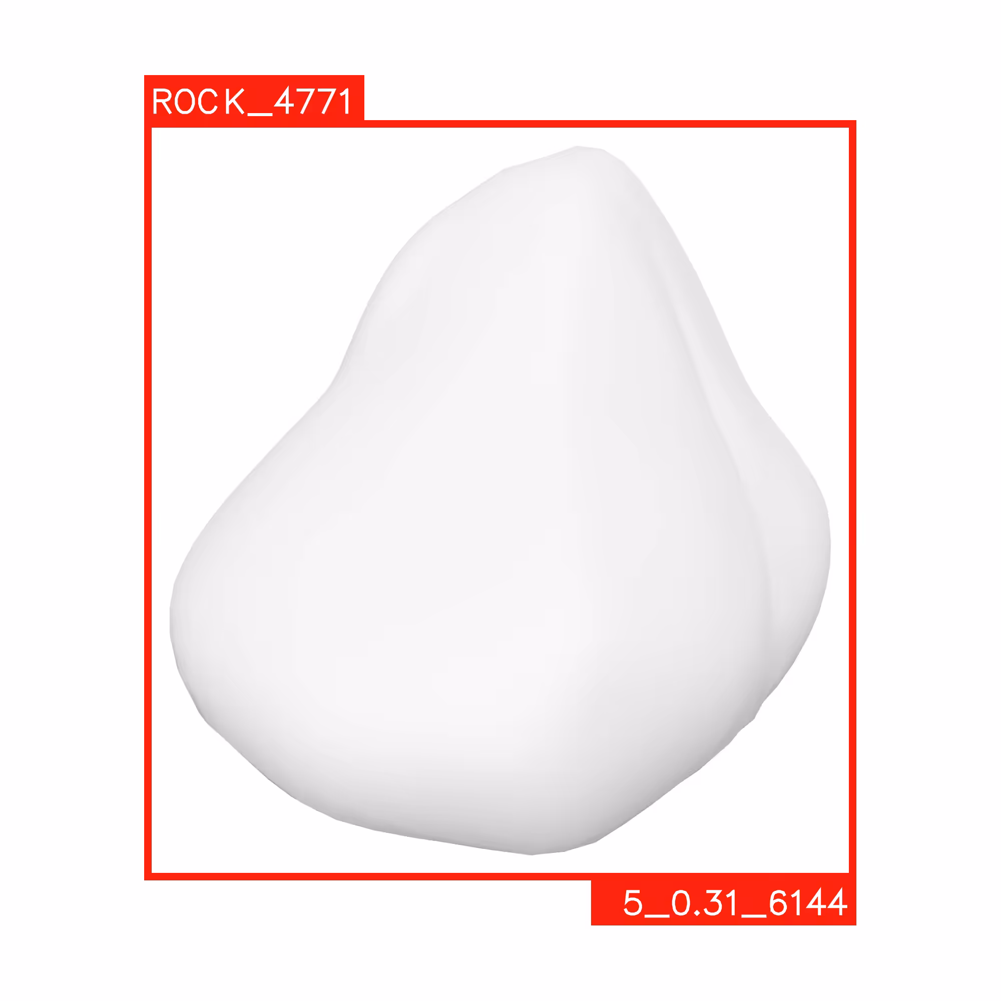 UNSHADED ROCKS: ROCK 4771