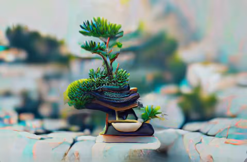 Tiny Bonsai for a Chibi 01