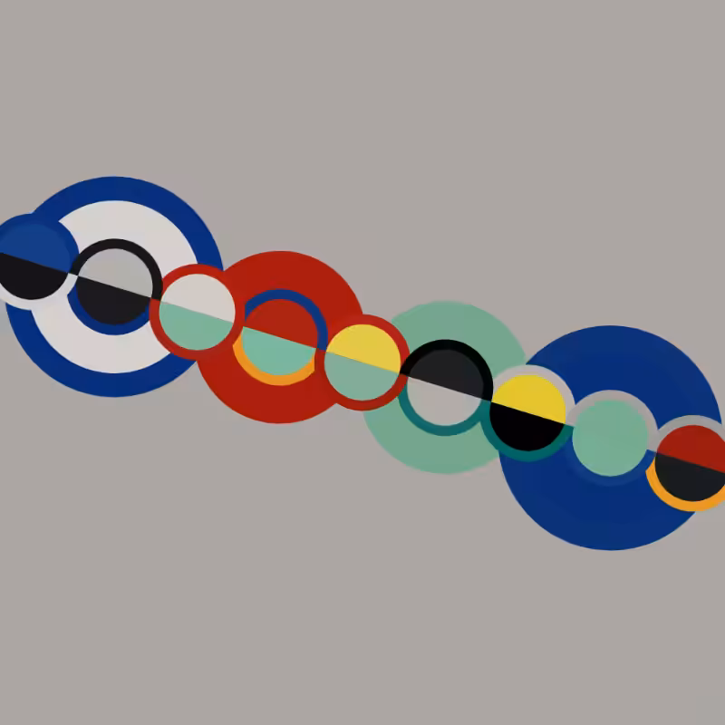 Delaunay's Rythmes 1934-2022 #3