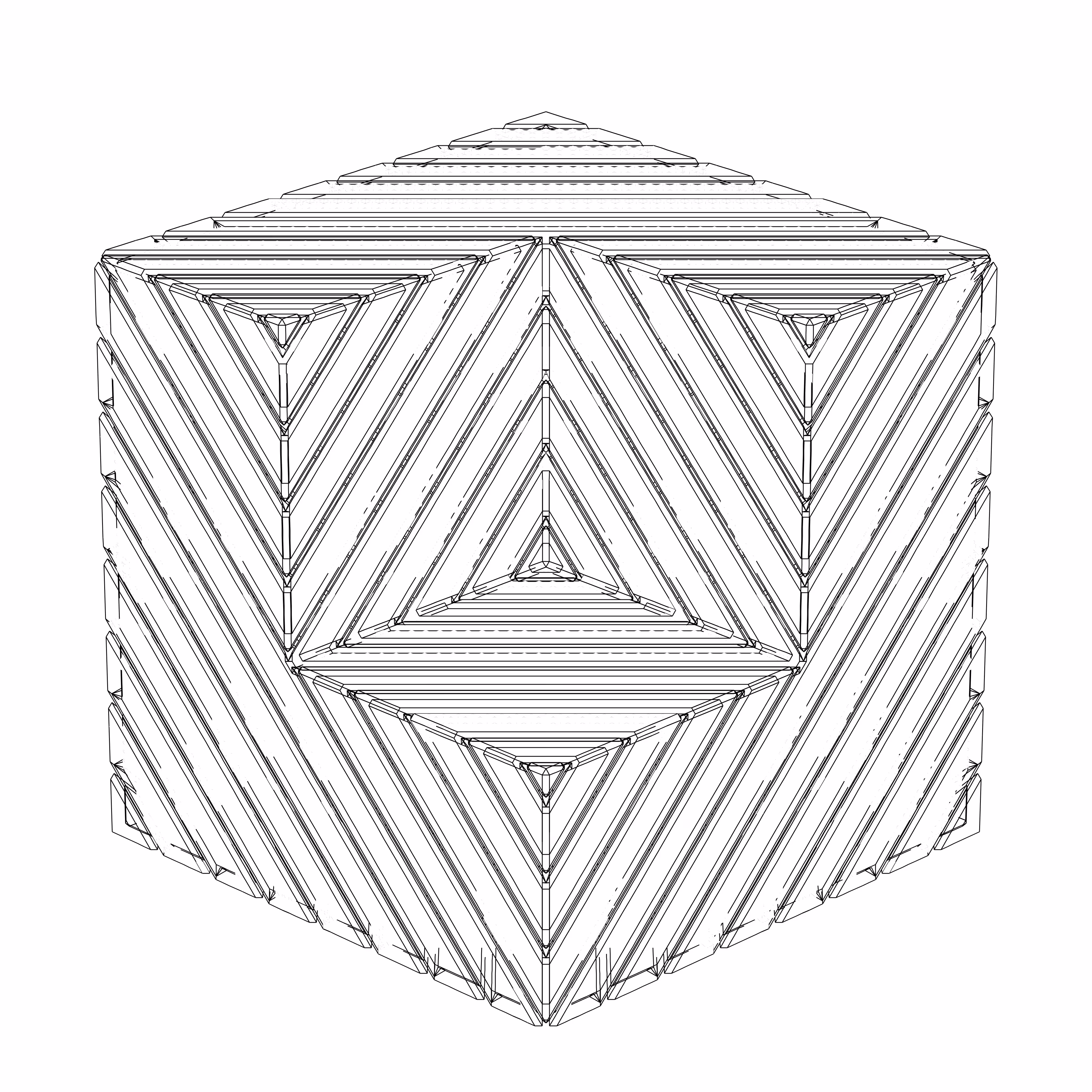 LL21 Alien Art Cube #439