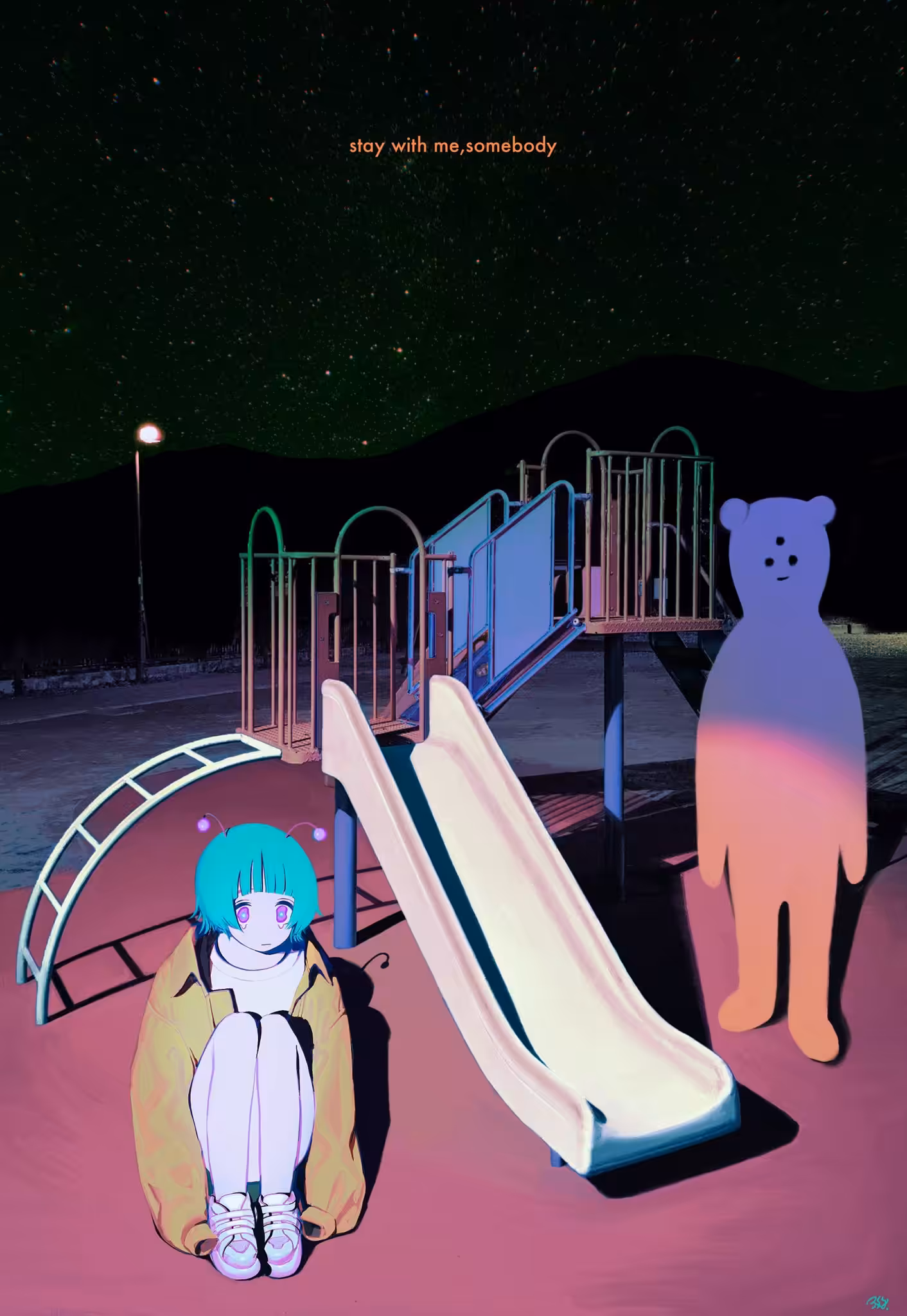 stay with me, somebody